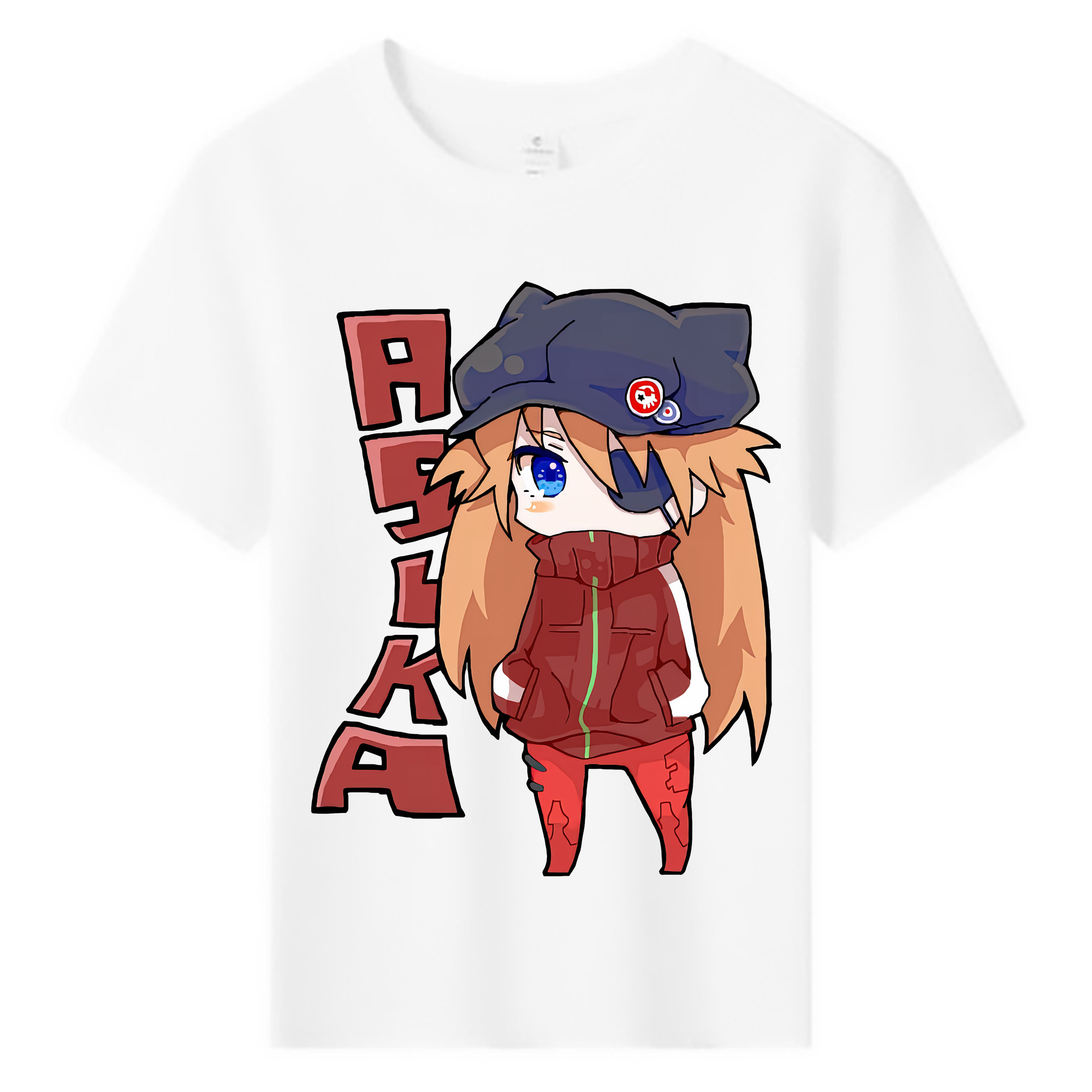 （画像用） EVA 新世紀エヴァンゲリオン 綿100％キッズTシャツ（フロントプリント）