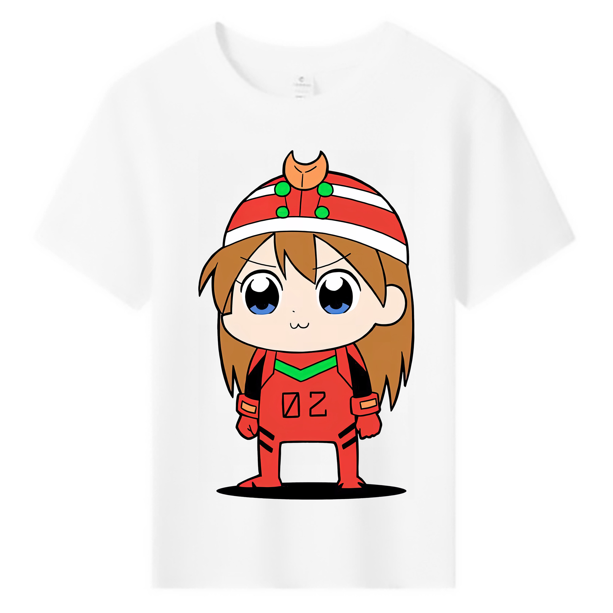 （画像用） EVA 新世紀エヴァンゲリオン 綿100％キッズTシャツ（フロントプリント）