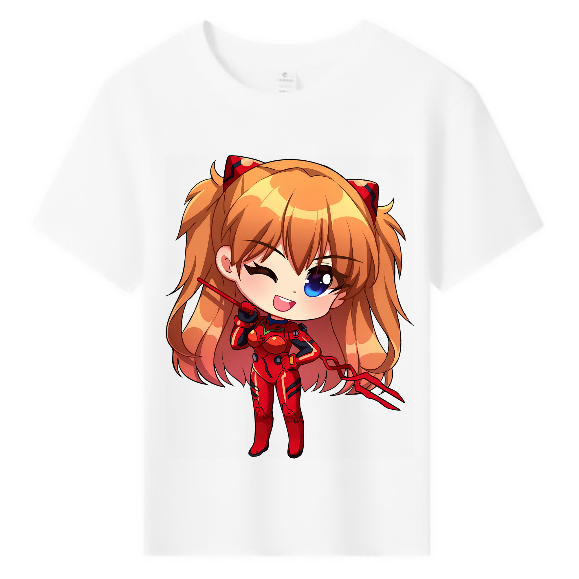 （画像用） EVA 新世紀エヴァンゲリオン 綿100％キッズTシャツ（フロントプリント）