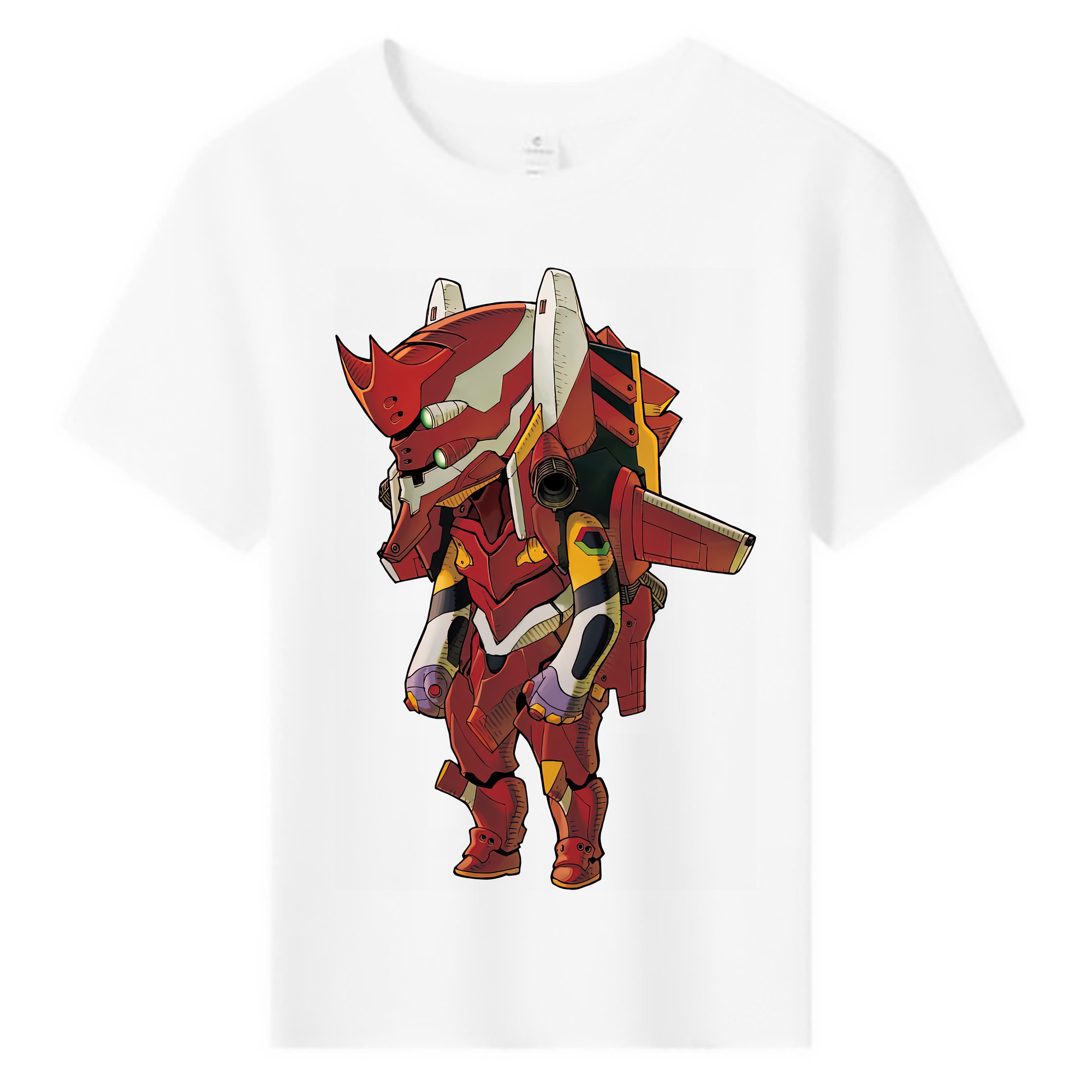 （画像用） EVA 新世紀エヴァンゲリオン 綿100％キッズTシャツ（フロントプリント）