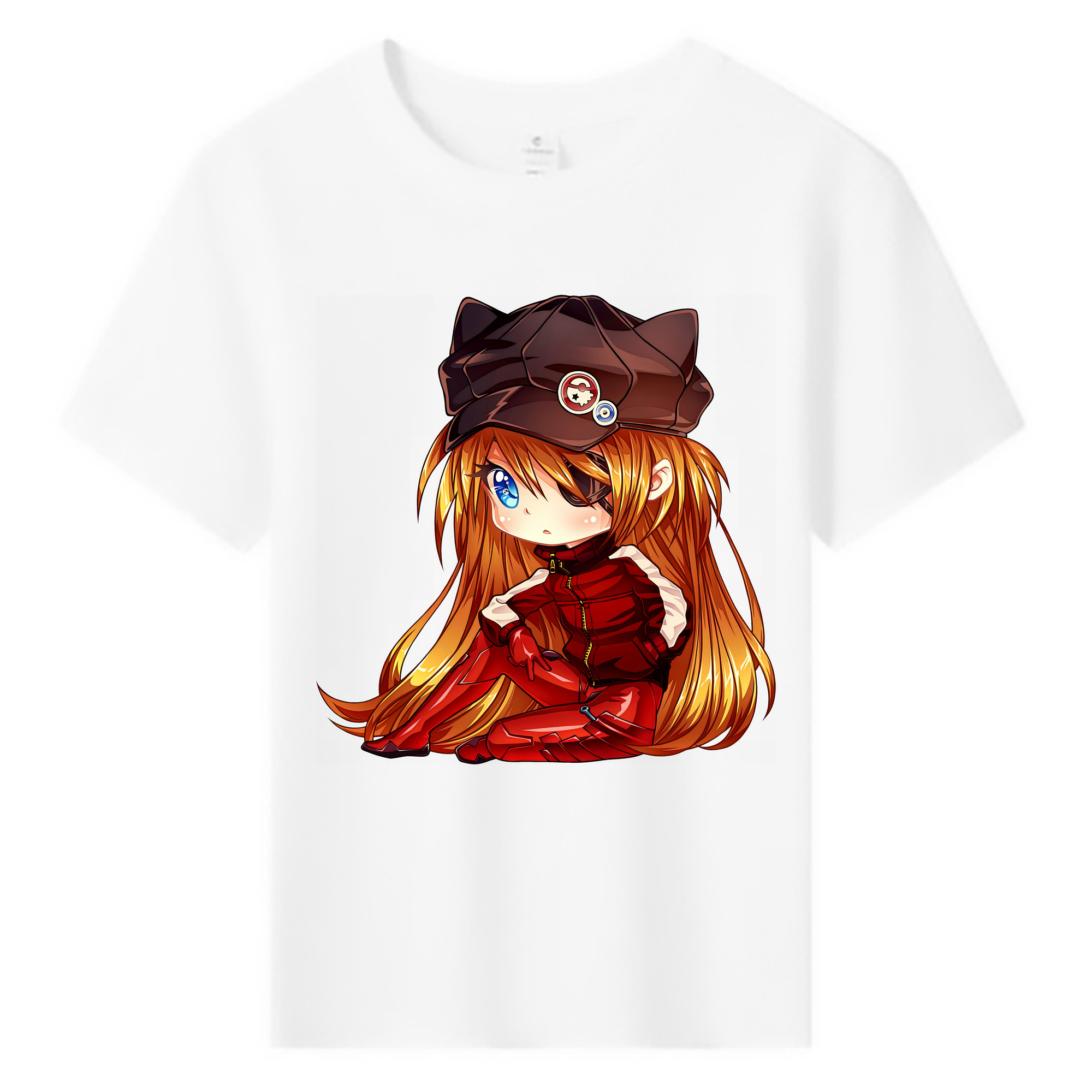（画像用） EVA 新世紀エヴァンゲリオン 綿100％キッズTシャツ（フロントプリント）