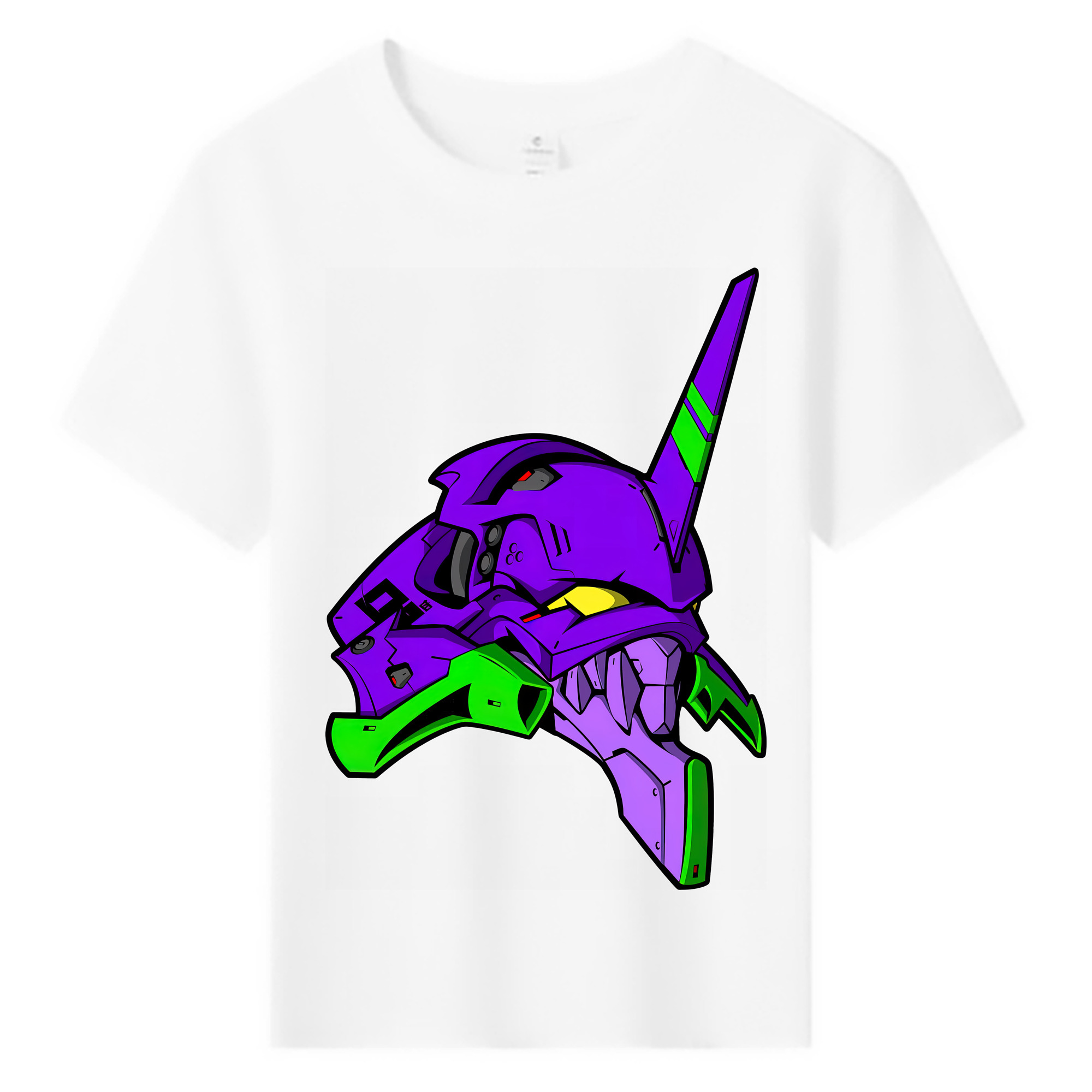 （画像用） EVA 新世紀エヴァンゲリオン 綿100％キッズTシャツ（フロントプリント）