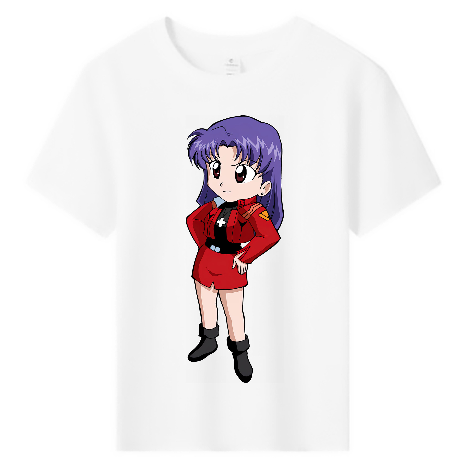 （画像用） EVA 新世紀エヴァンゲリオン 綿100％キッズTシャツ（フロントプリント）