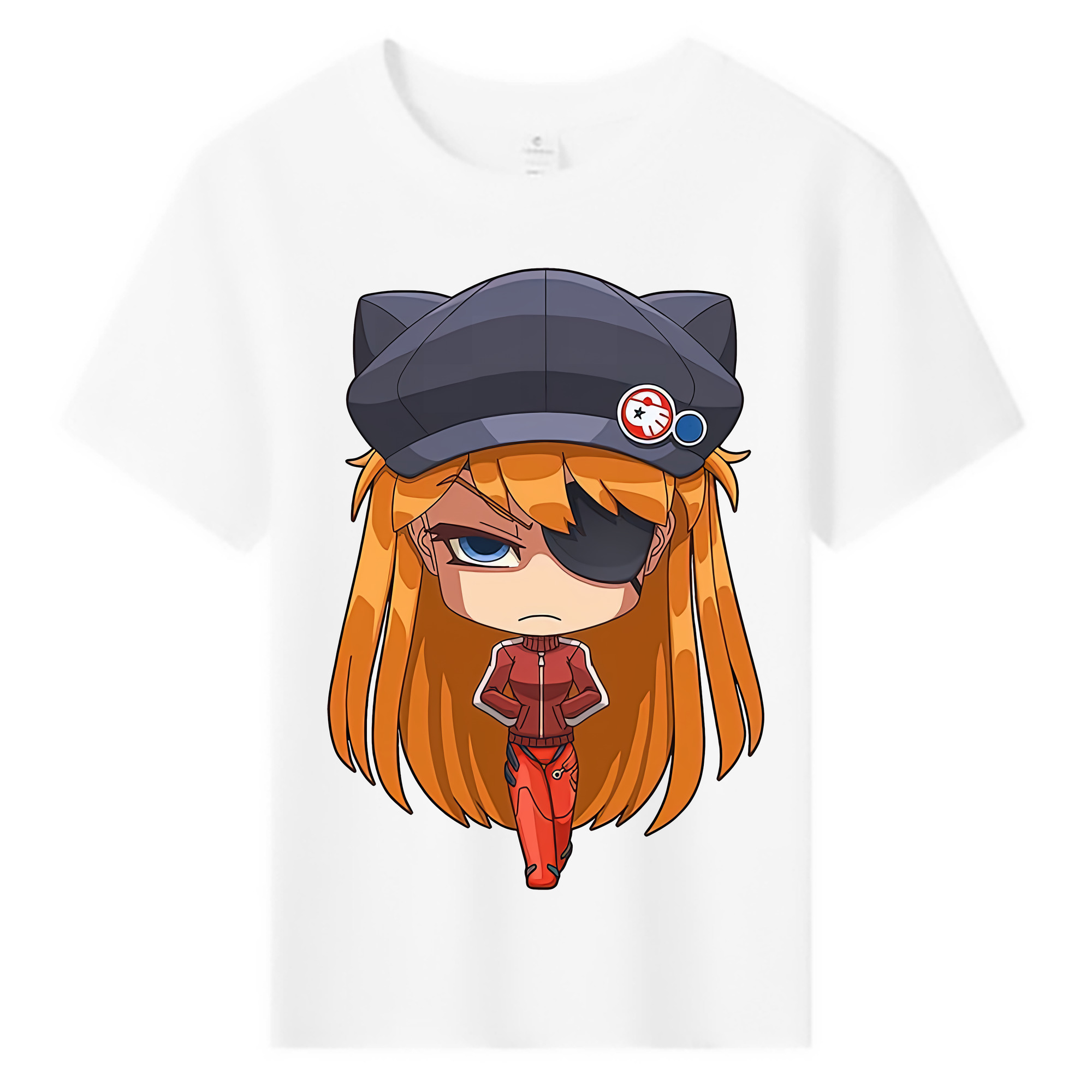 （画像用） EVA 新世紀エヴァンゲリオン 綿100％キッズTシャツ（フロントプリント）