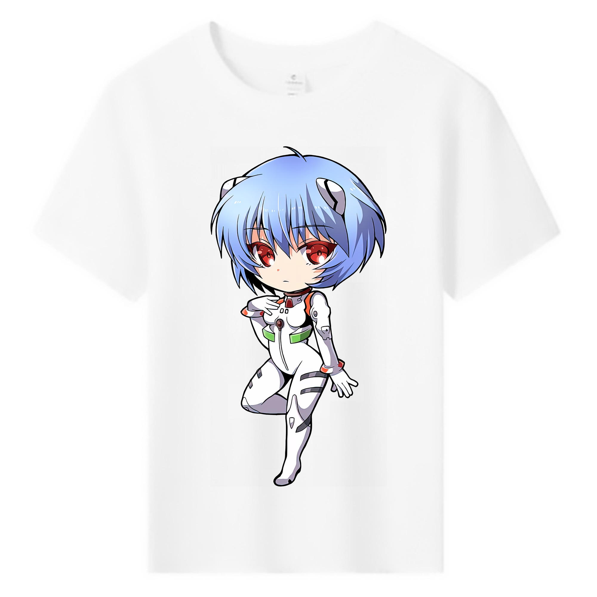 （画像用） EVA 新世紀エヴァンゲリオン 綿100％キッズTシャツ（フロントプリント）