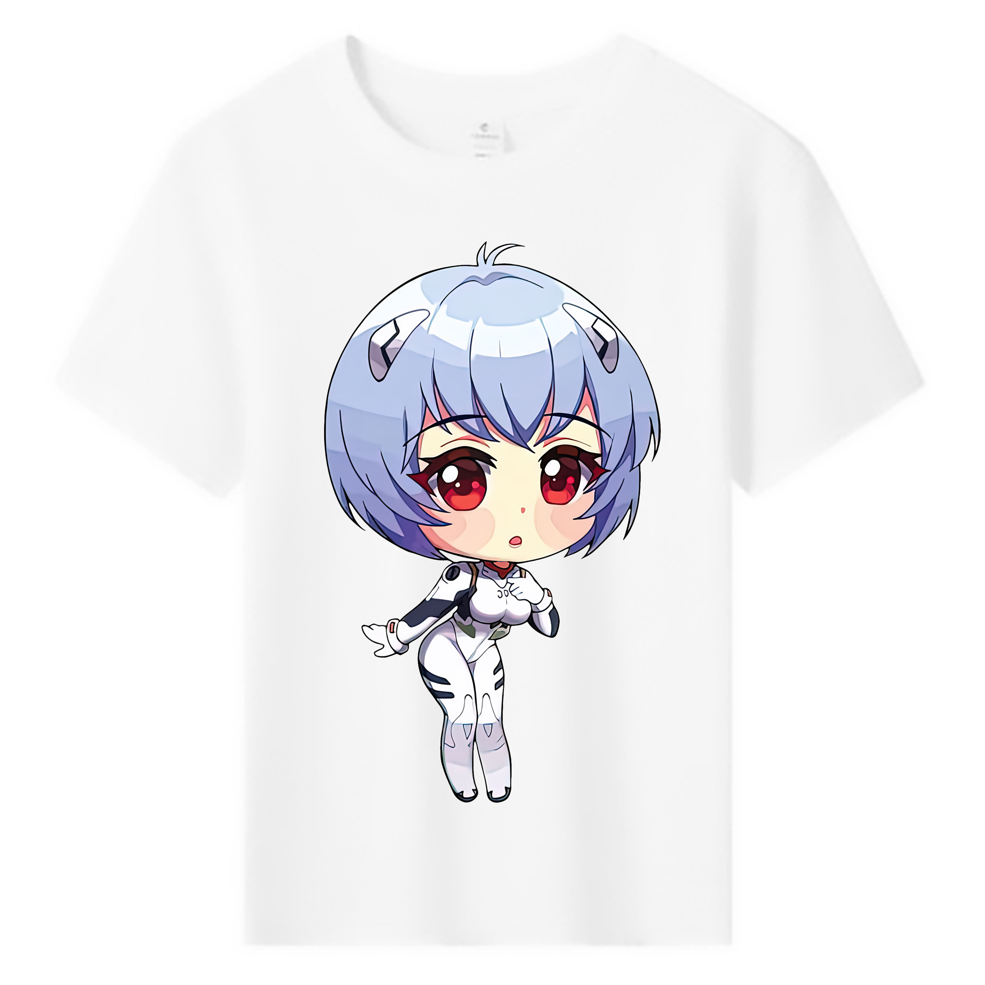 （画像用） EVA 新世紀エヴァンゲリオン 綿100％キッズTシャツ（フロントプリント）