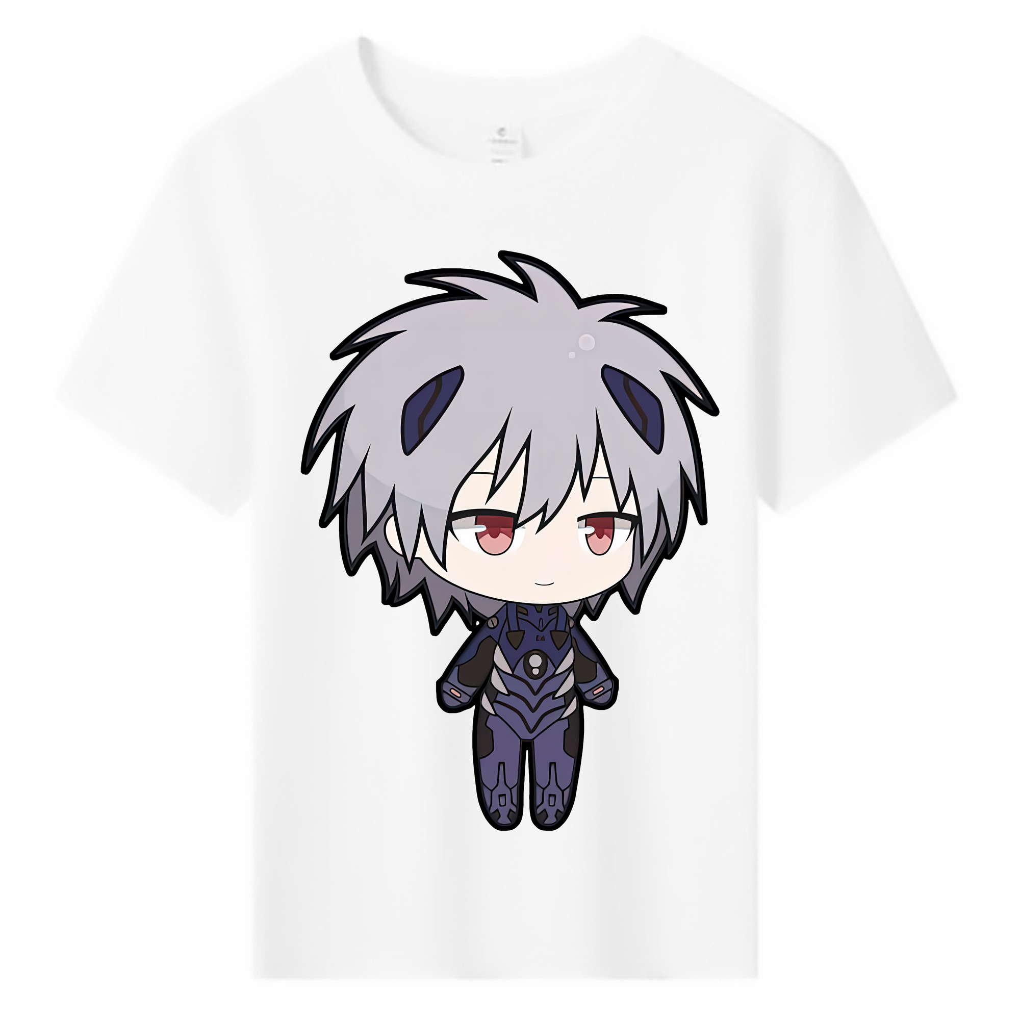 （画像用） EVA 新世紀エヴァンゲリオン 綿100％キッズTシャツ（フロントプリント）