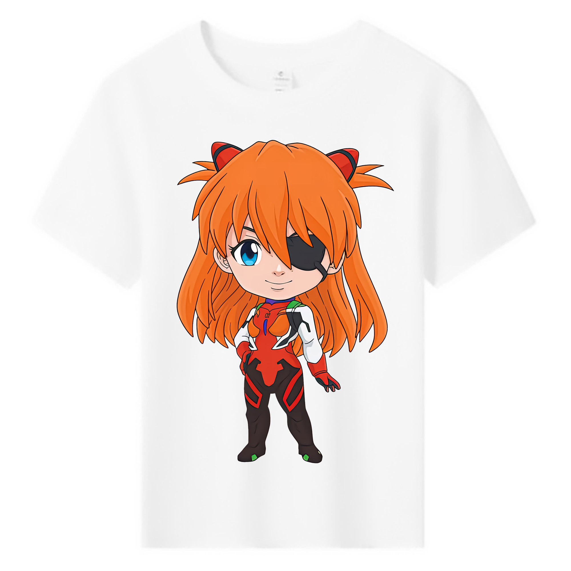 （画像用） EVA 新世紀エヴァンゲリオン 綿100％キッズTシャツ（フロントプリント）