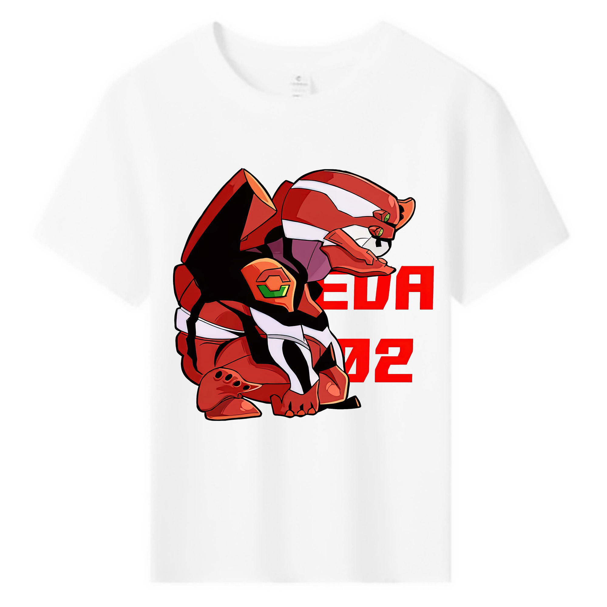 （画像用） EVA 新世紀エヴァンゲリオン 綿100％キッズTシャツ（フロントプリント）