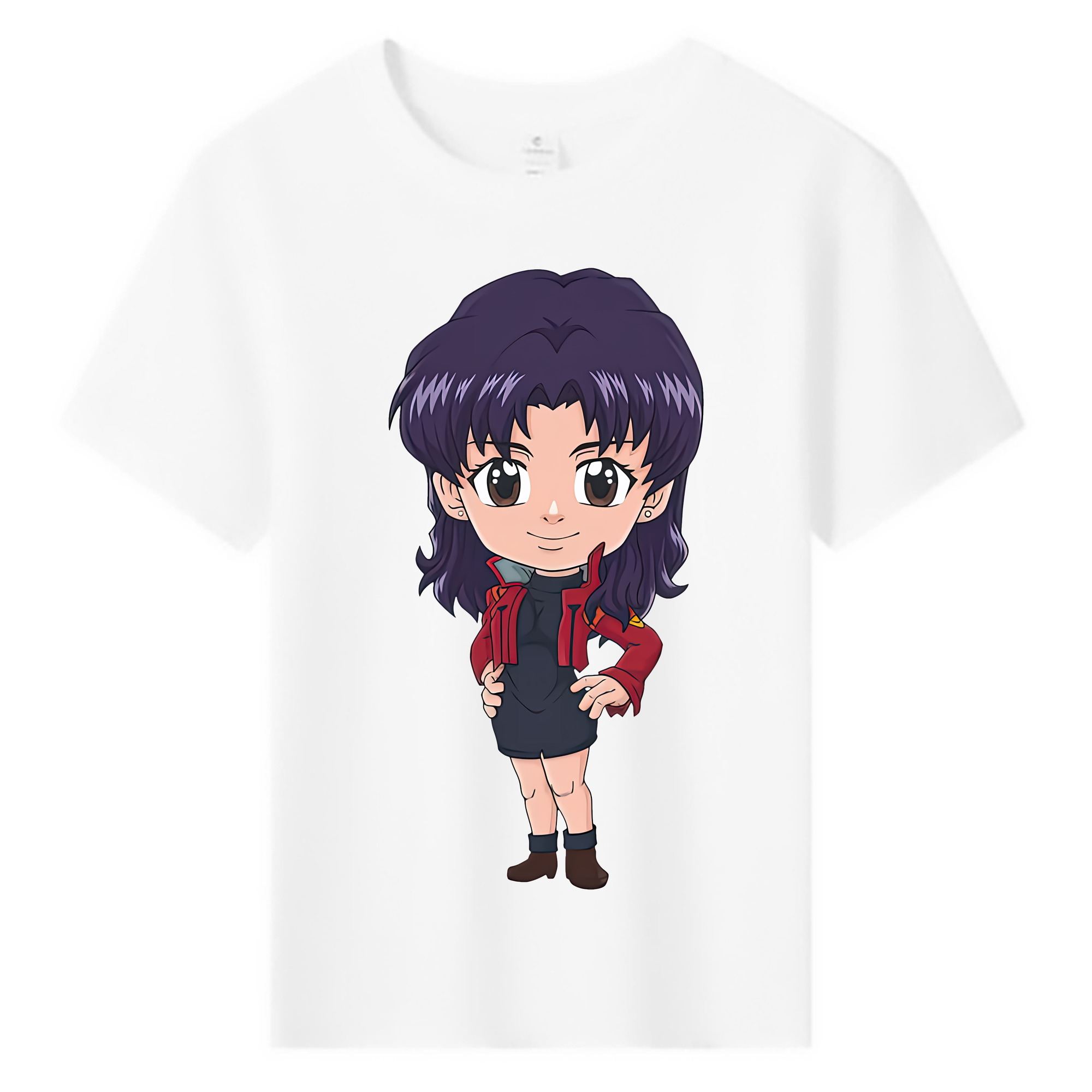 （画像用） EVA 新世紀エヴァンゲリオン 綿100％キッズTシャツ（フロントプリント）