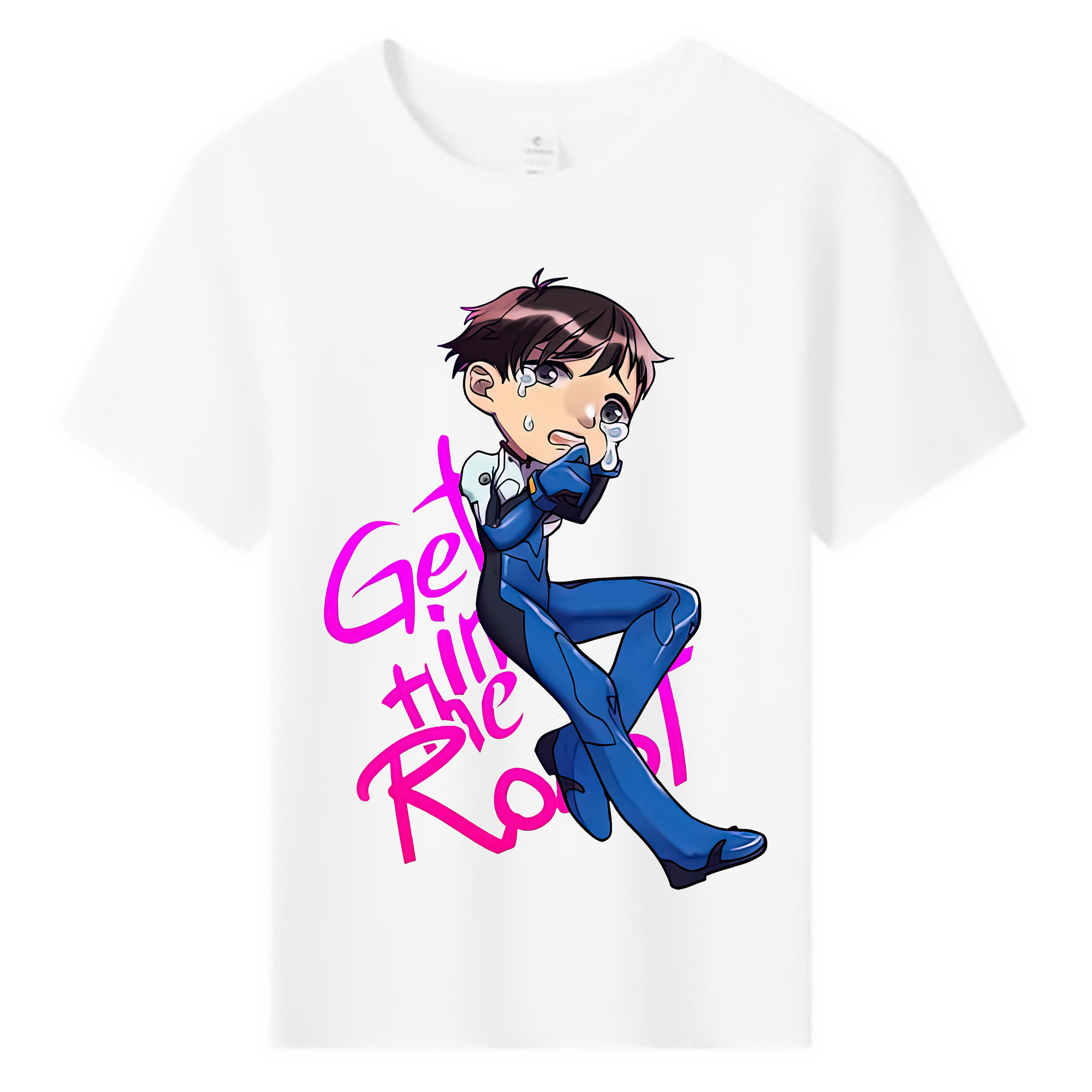（画像用） EVA 新世紀エヴァンゲリオン 綿100％キッズTシャツ（フロントプリント）