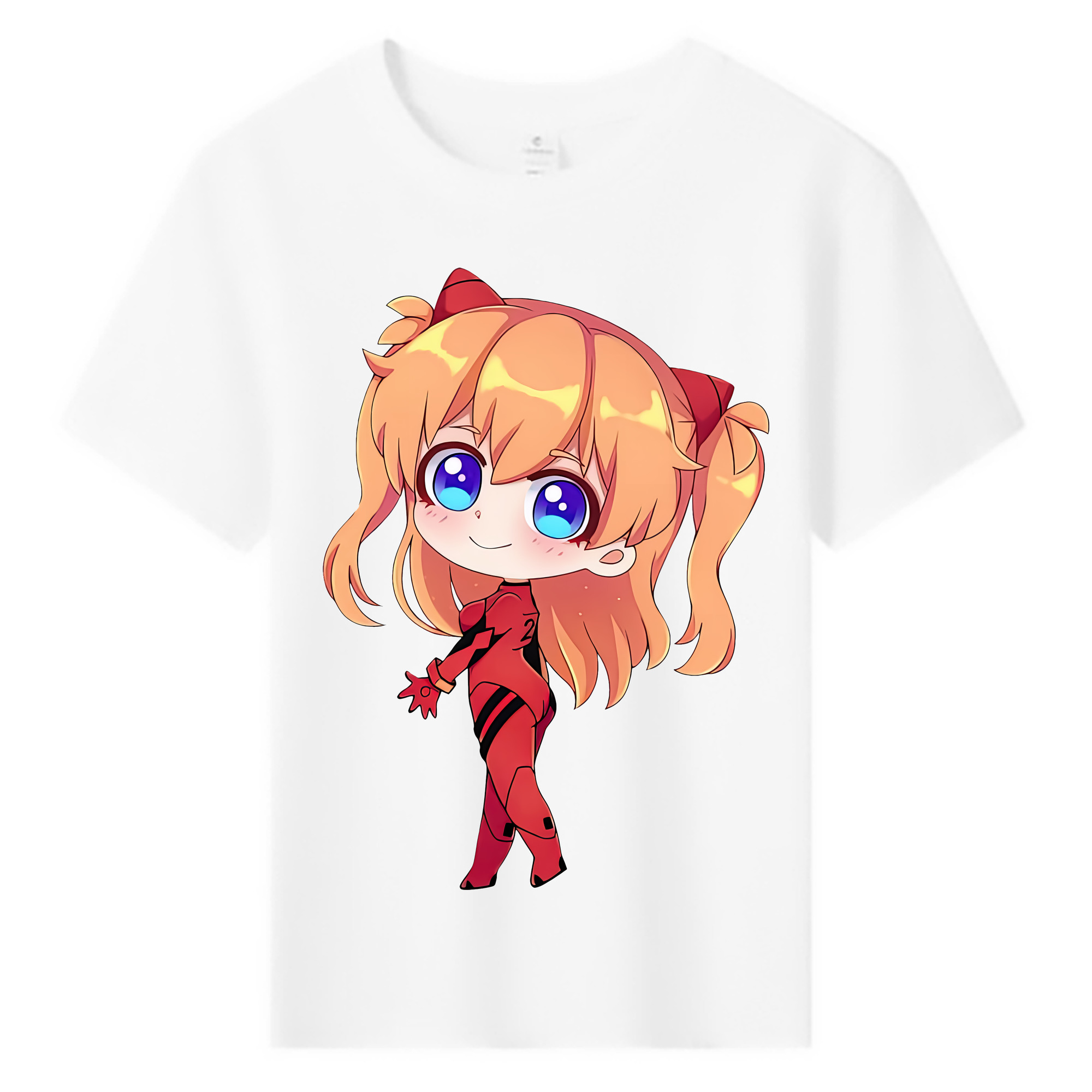 （画像用） EVA 新世紀エヴァンゲリオン 綿100％キッズTシャツ（フロントプリント）