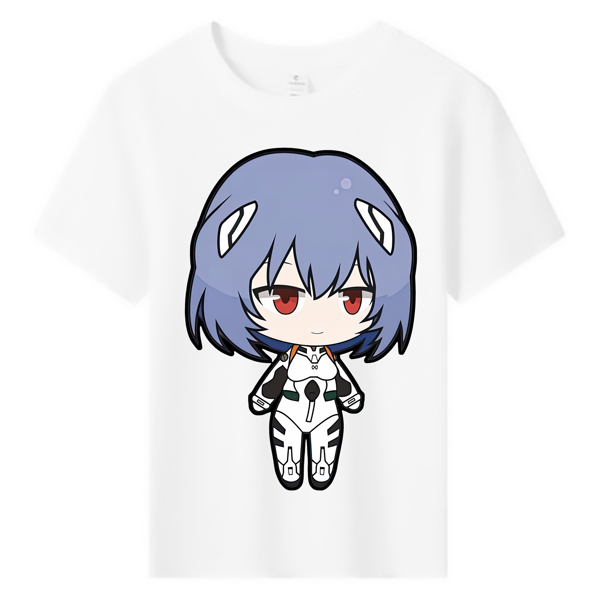 （画像用） EVA 新世紀エヴァンゲリオン 綿100％キッズTシャツ（フロントプリント）