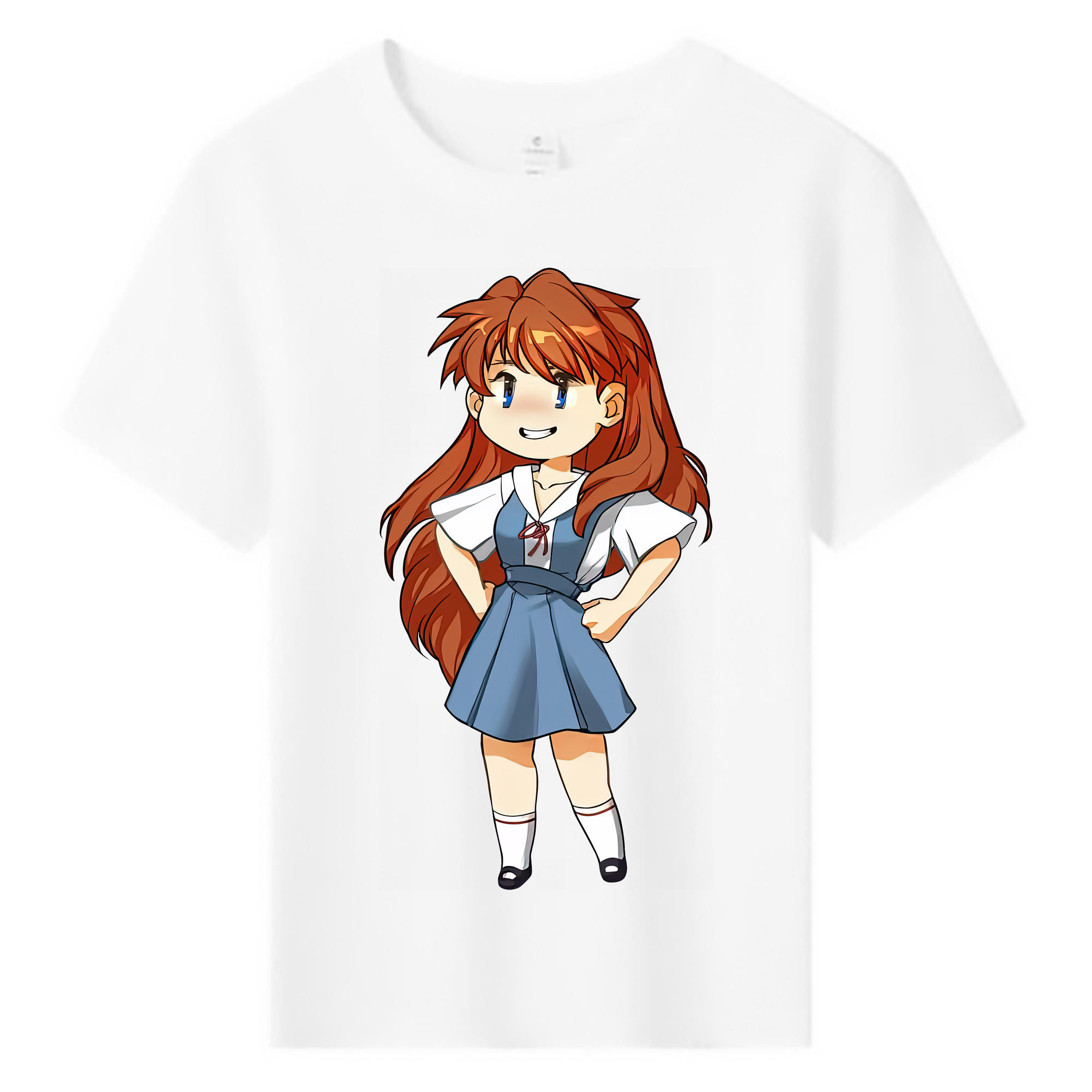 （画像用） EVA 新世紀エヴァンゲリオン 綿100％キッズTシャツ（フロントプリント）