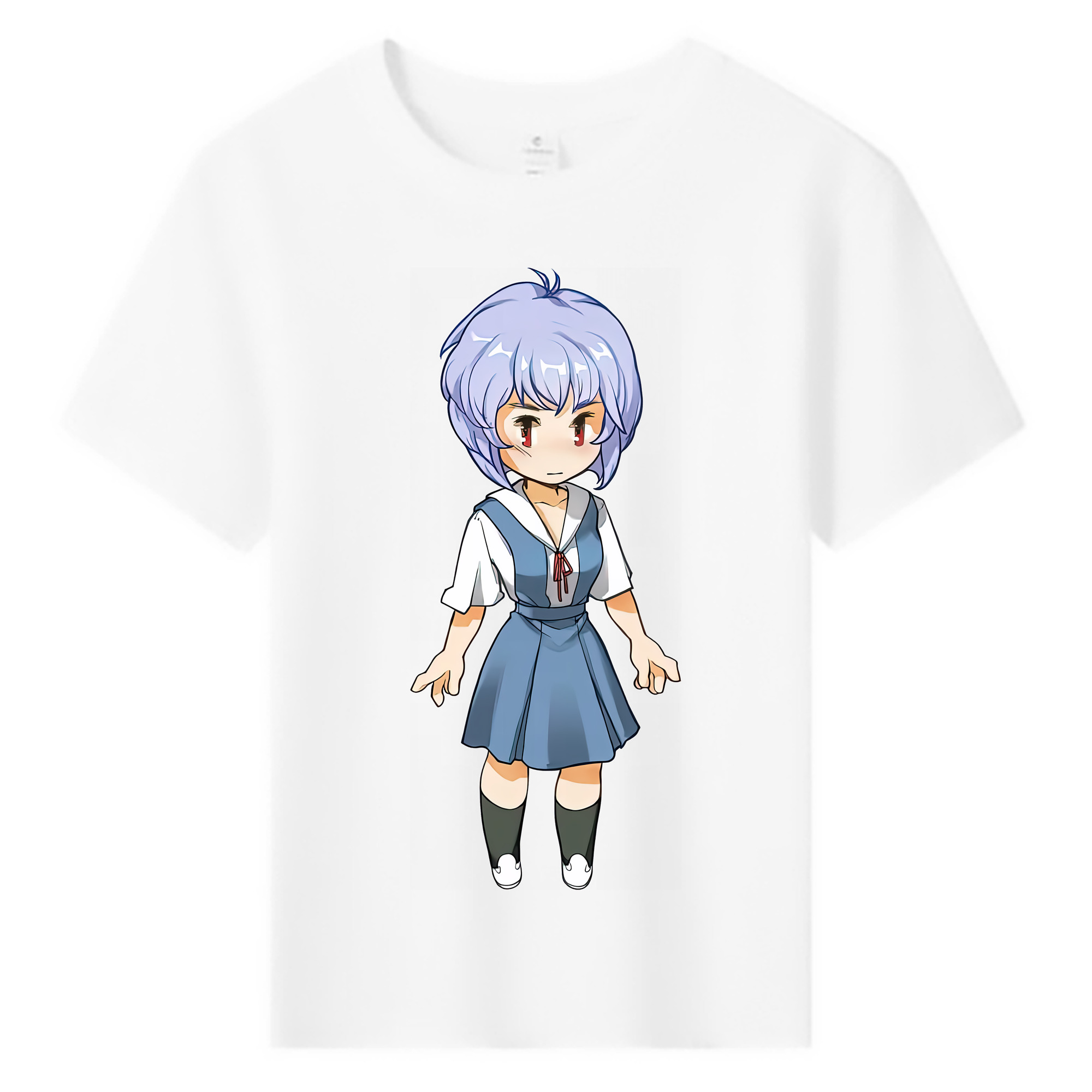 （画像用） EVA 新世紀エヴァンゲリオン 綿100％キッズTシャツ（フロントプリント）