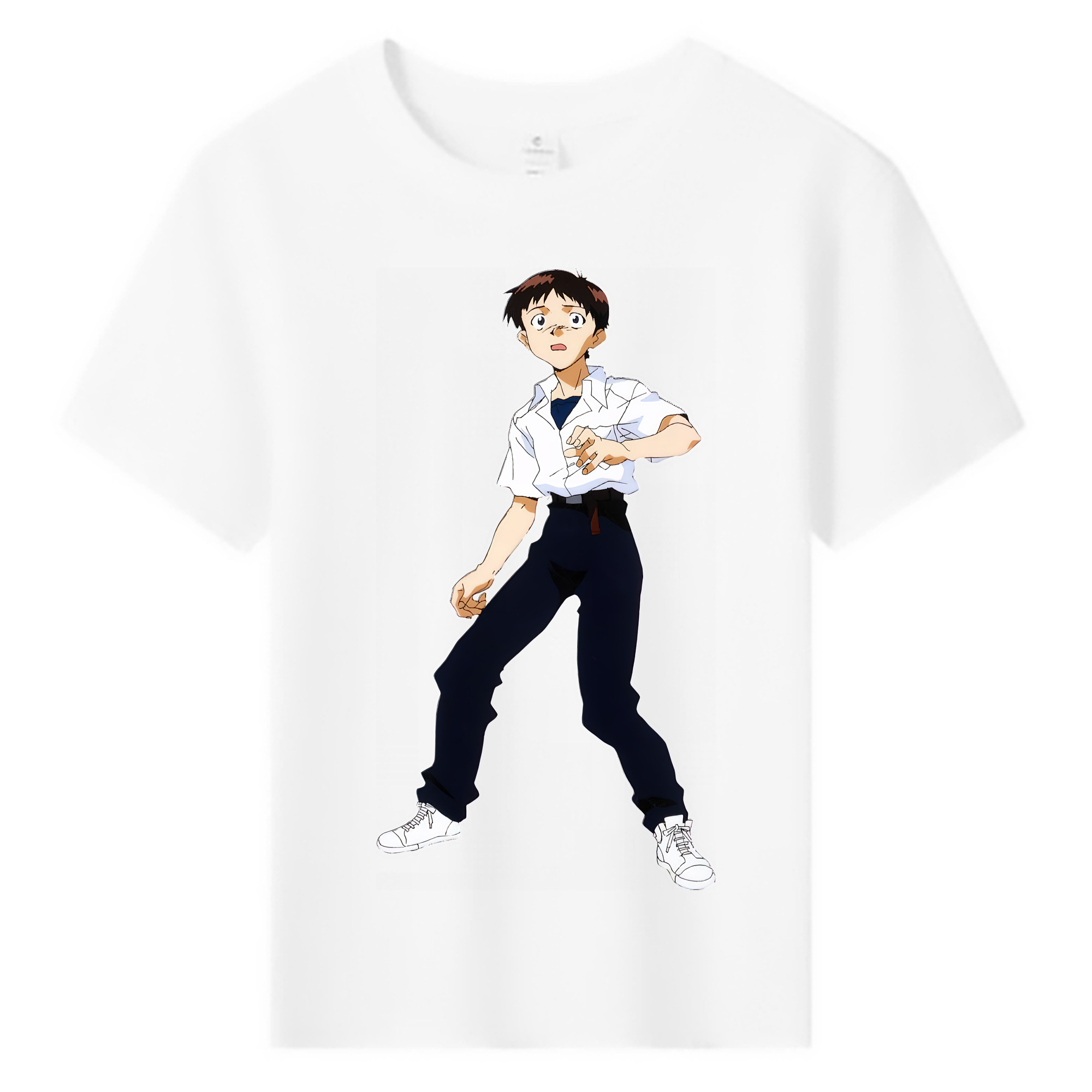（画像用） EVA 新世紀エヴァンゲリオン 綿100％キッズTシャツ（フロントプリント）