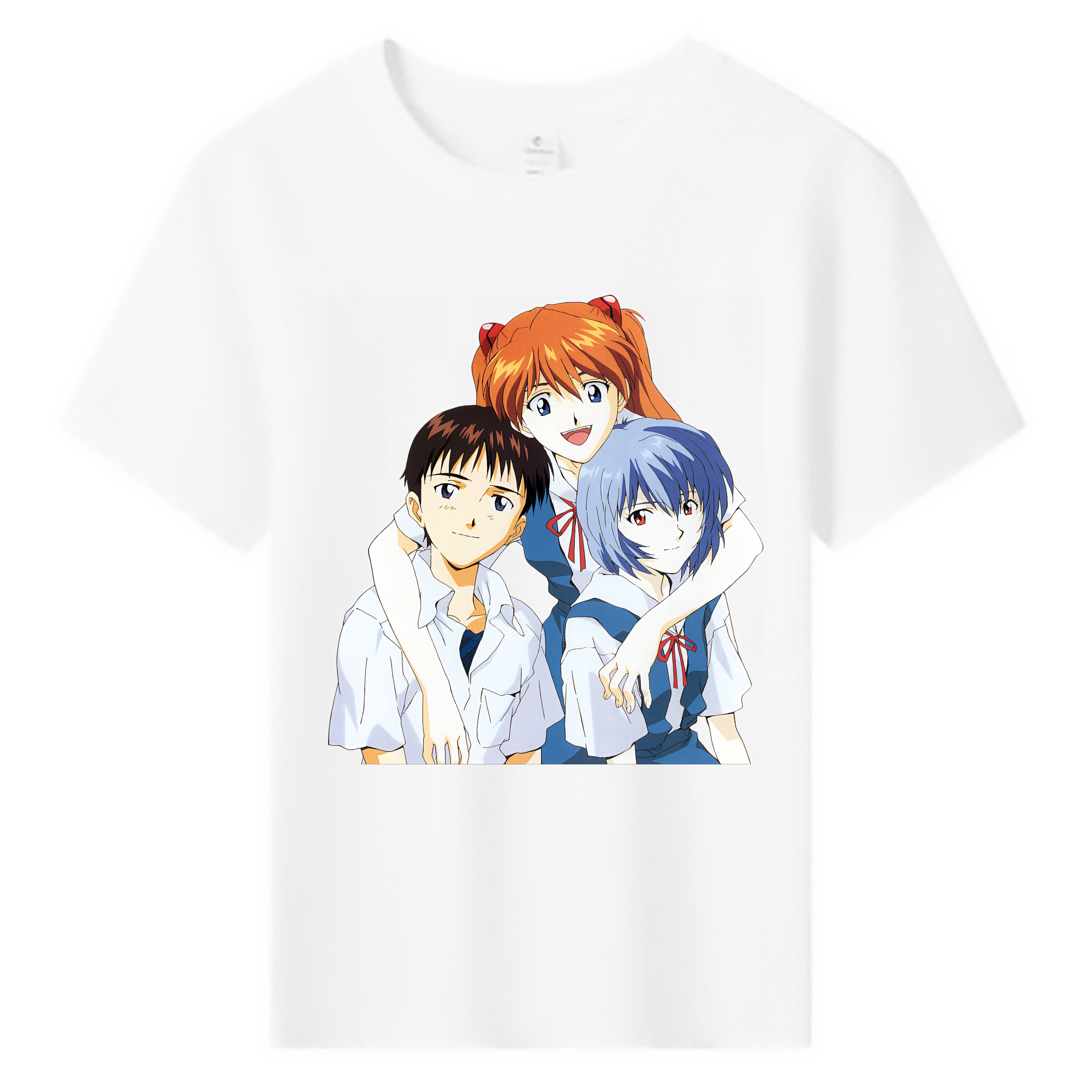 （画像用） EVA 新世紀エヴァンゲリオン 綿100％キッズTシャツ（フロントプリント）