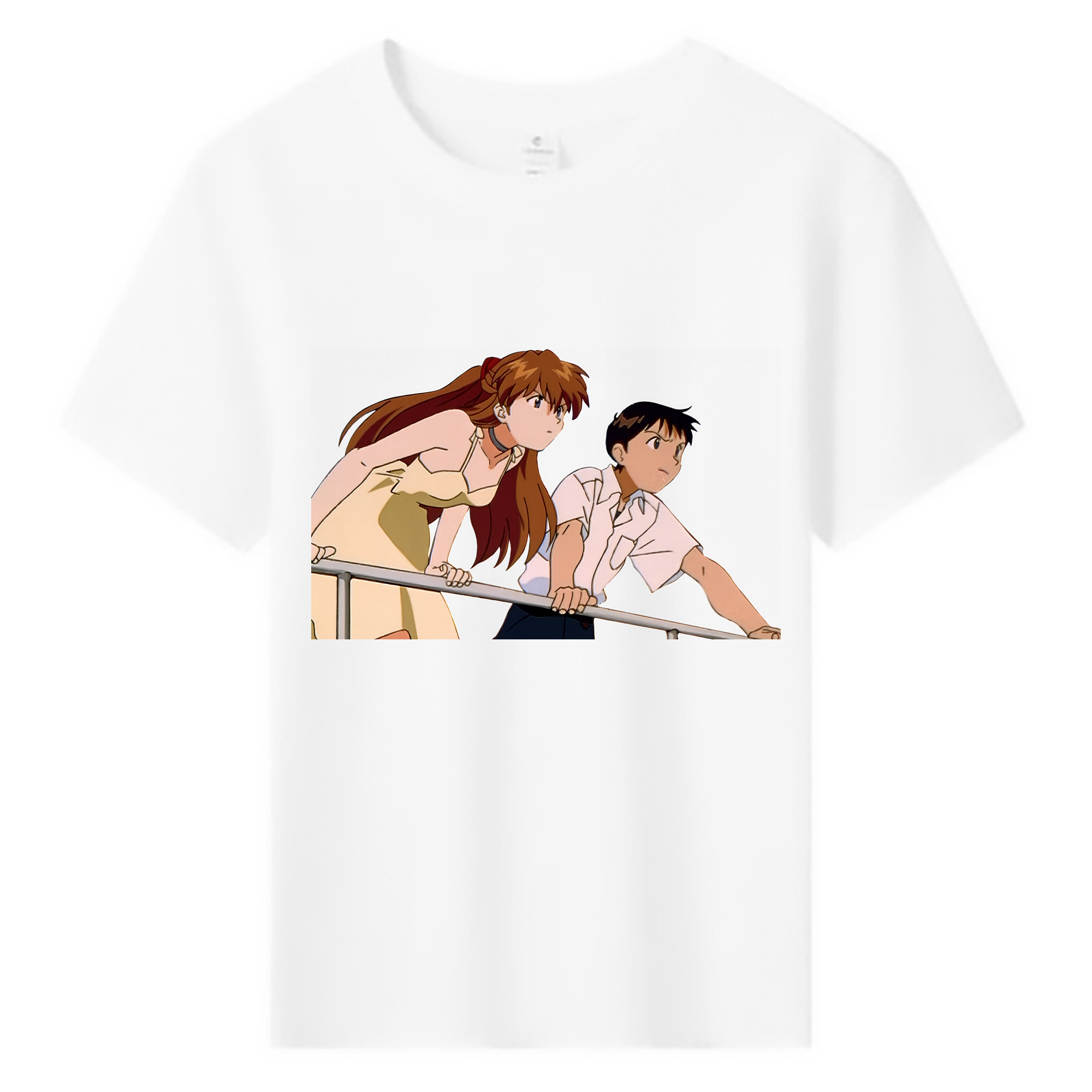 （画像用） EVA 新世紀エヴァンゲリオン 綿100％キッズTシャツ（フロントプリント）