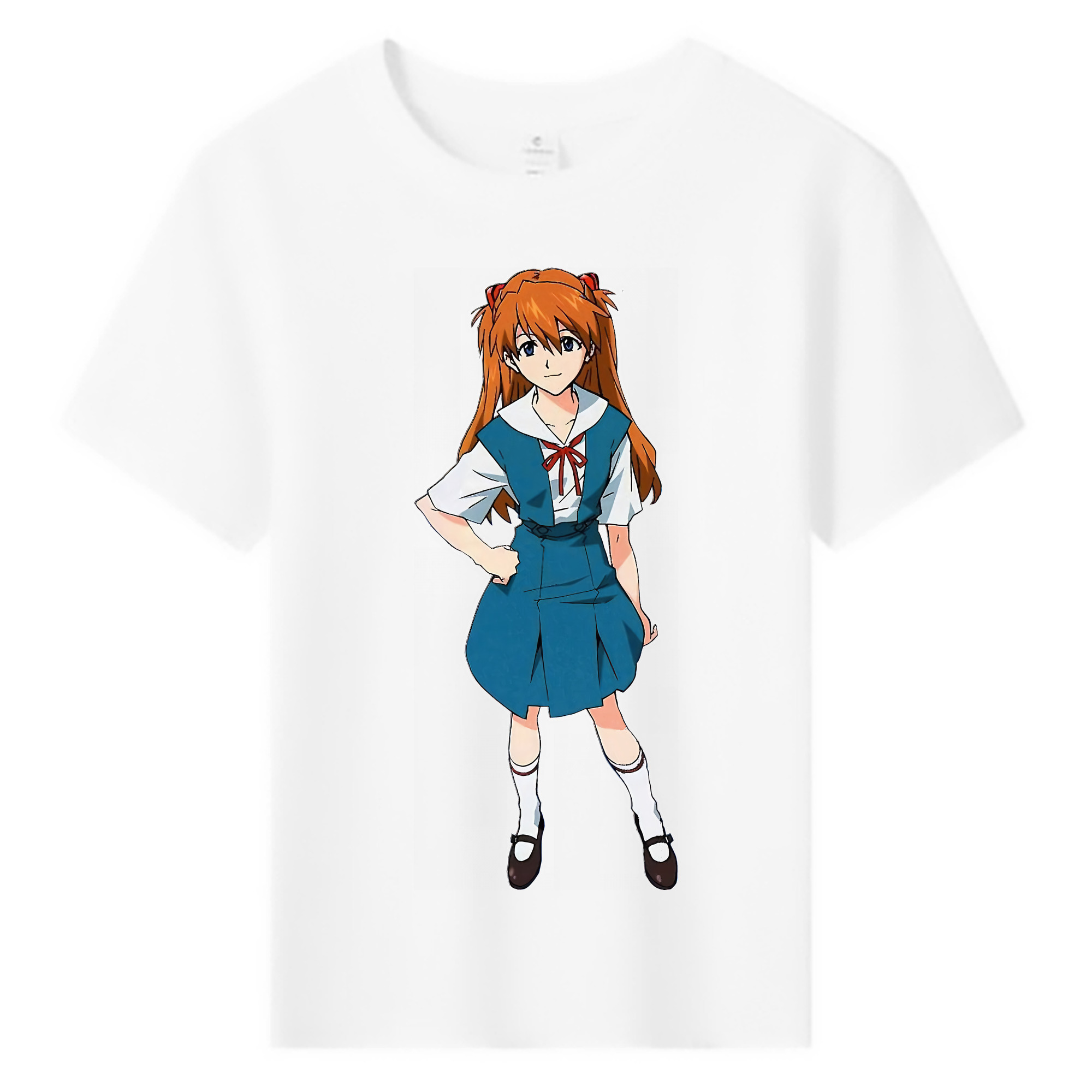 （画像用） EVA 新世紀エヴァンゲリオン 綿100％キッズTシャツ（フロントプリント）