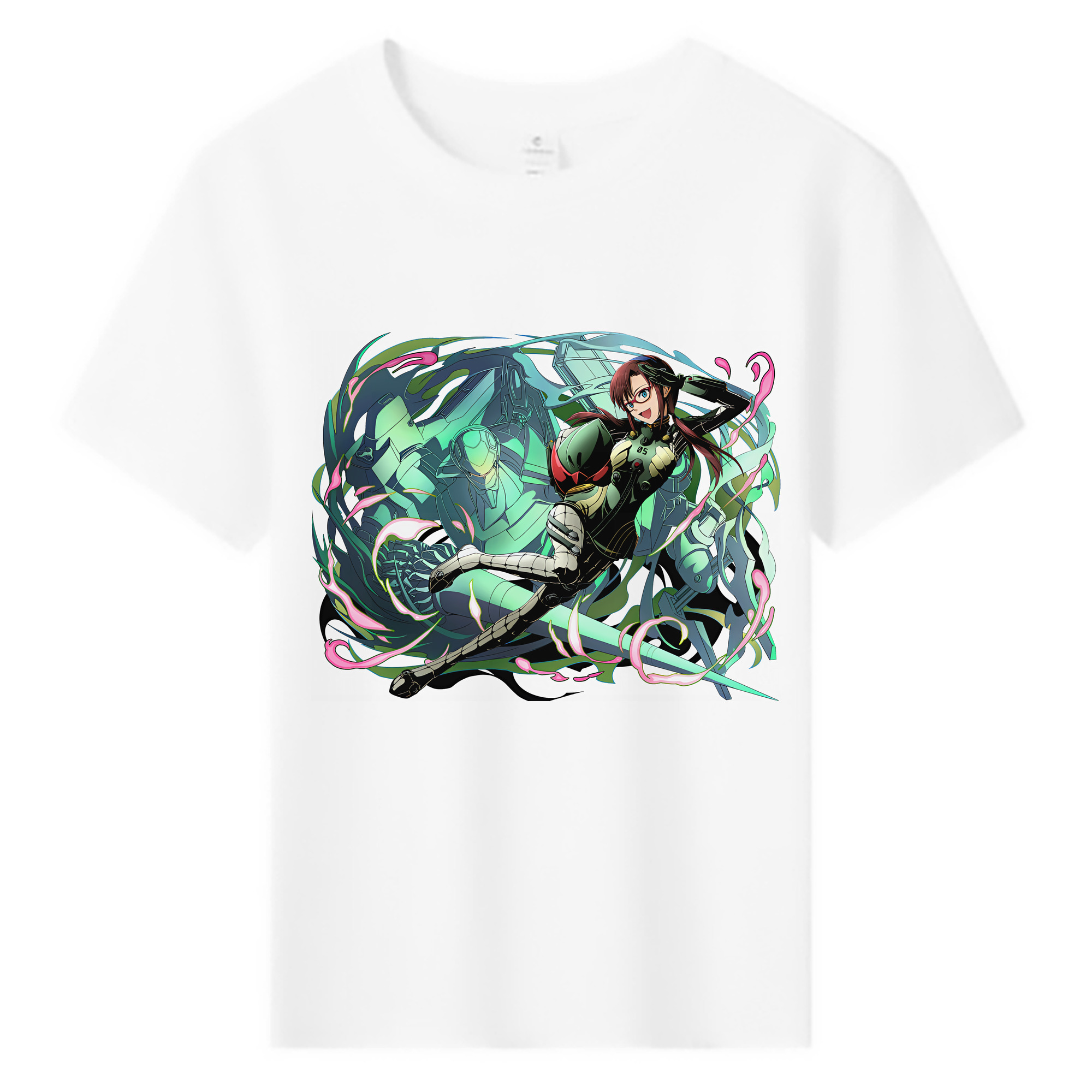 （画像用） EVA 新世紀エヴァンゲリオン 綿100％キッズTシャツ（フロントプリント）