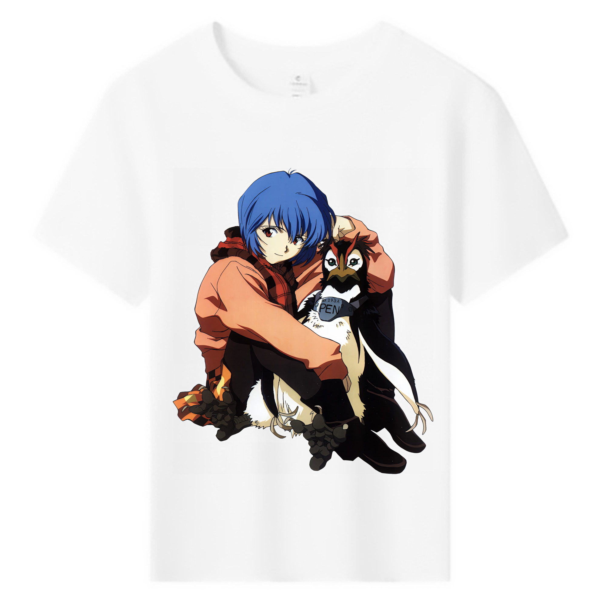 （画像用） EVA 新世紀エヴァンゲリオン 綿100％キッズTシャツ（フロントプリント）