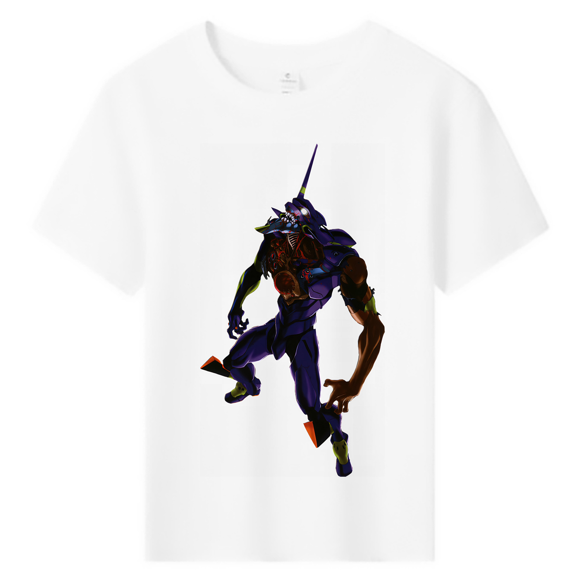 （画像用） EVA 新世紀エヴァンゲリオン 綿100％キッズTシャツ（フロントプリント）