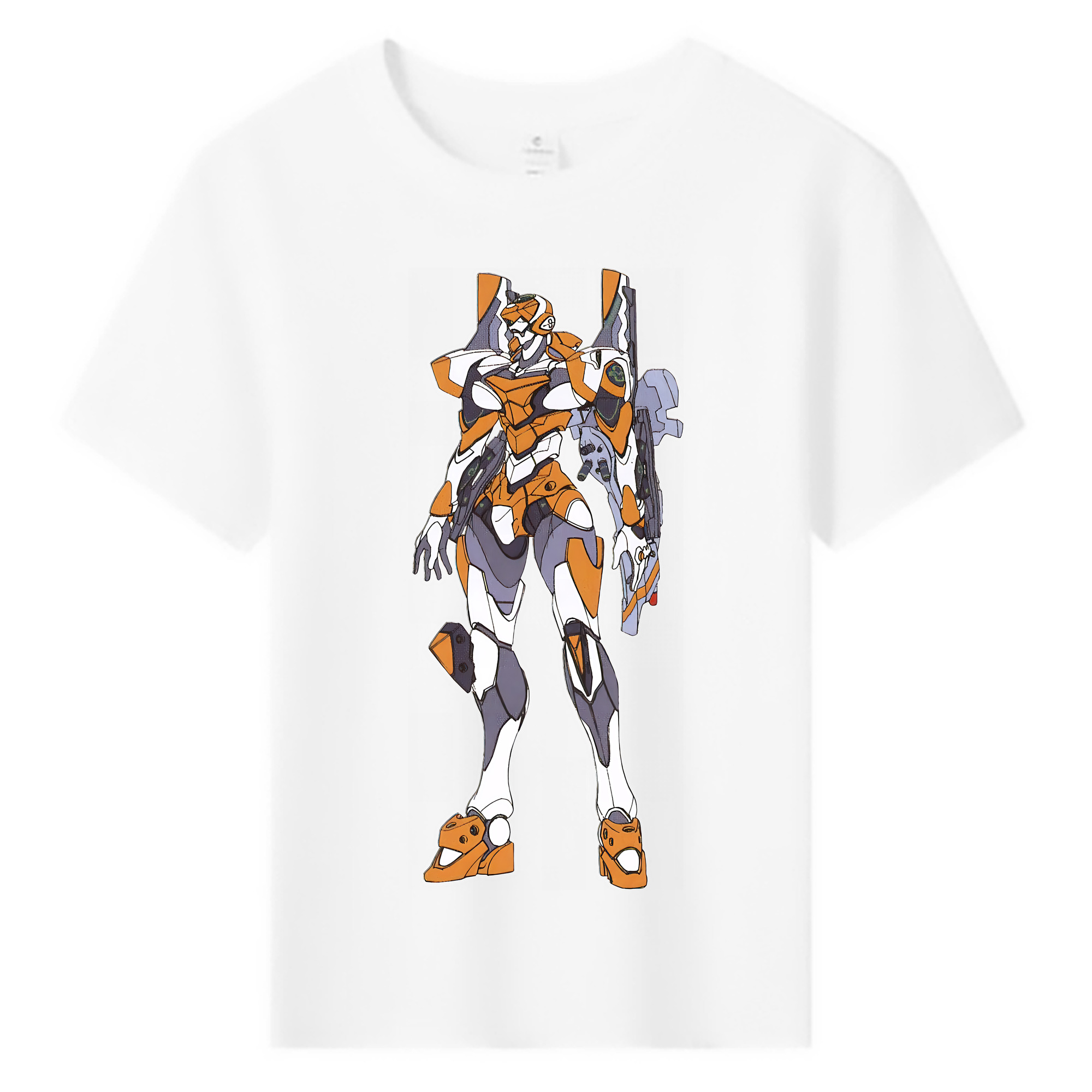 （画像用） EVA 新世紀エヴァンゲリオン 綿100％キッズTシャツ（フロントプリント）