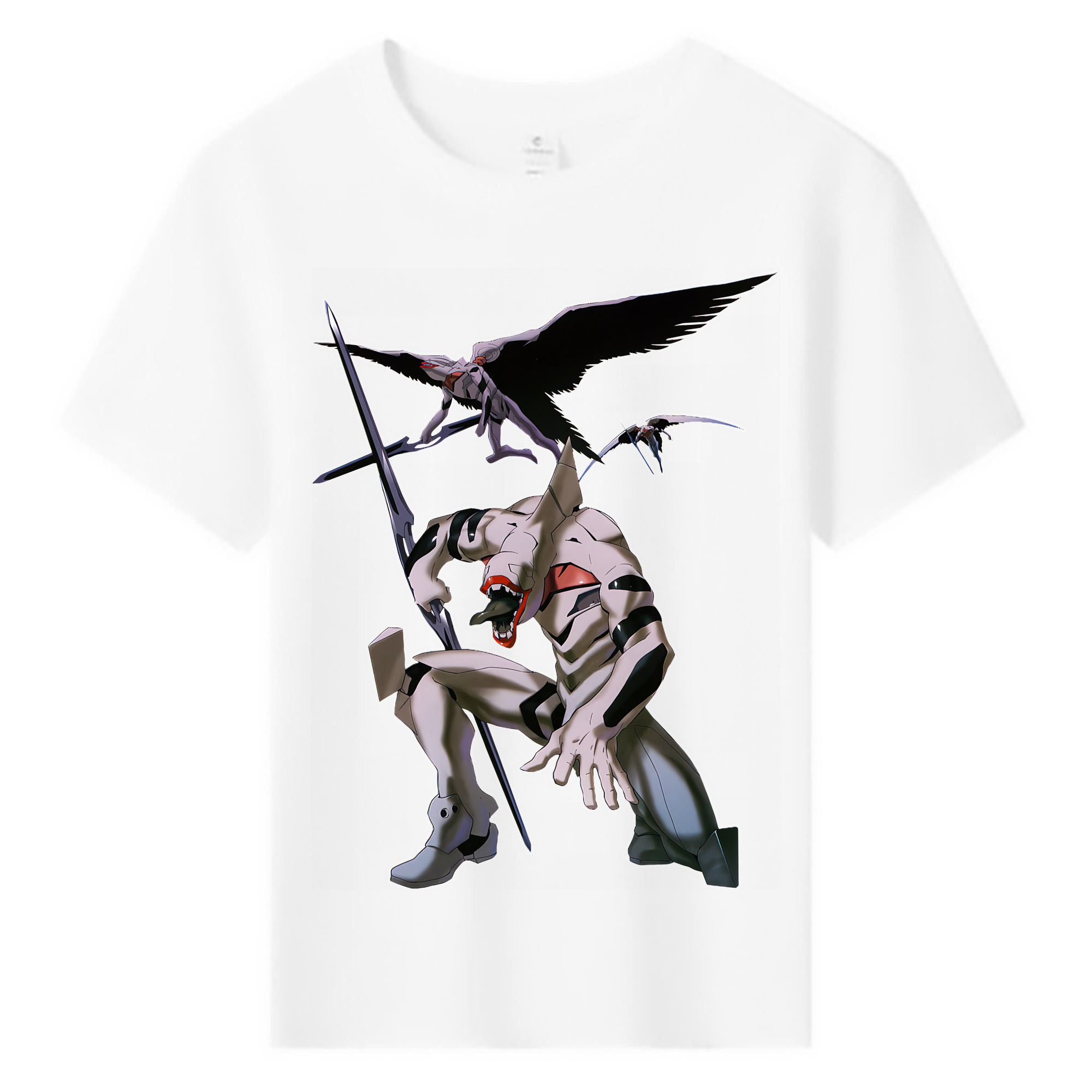 （画像用） EVA 新世紀エヴァンゲリオン 綿100％キッズTシャツ（フロントプリント）