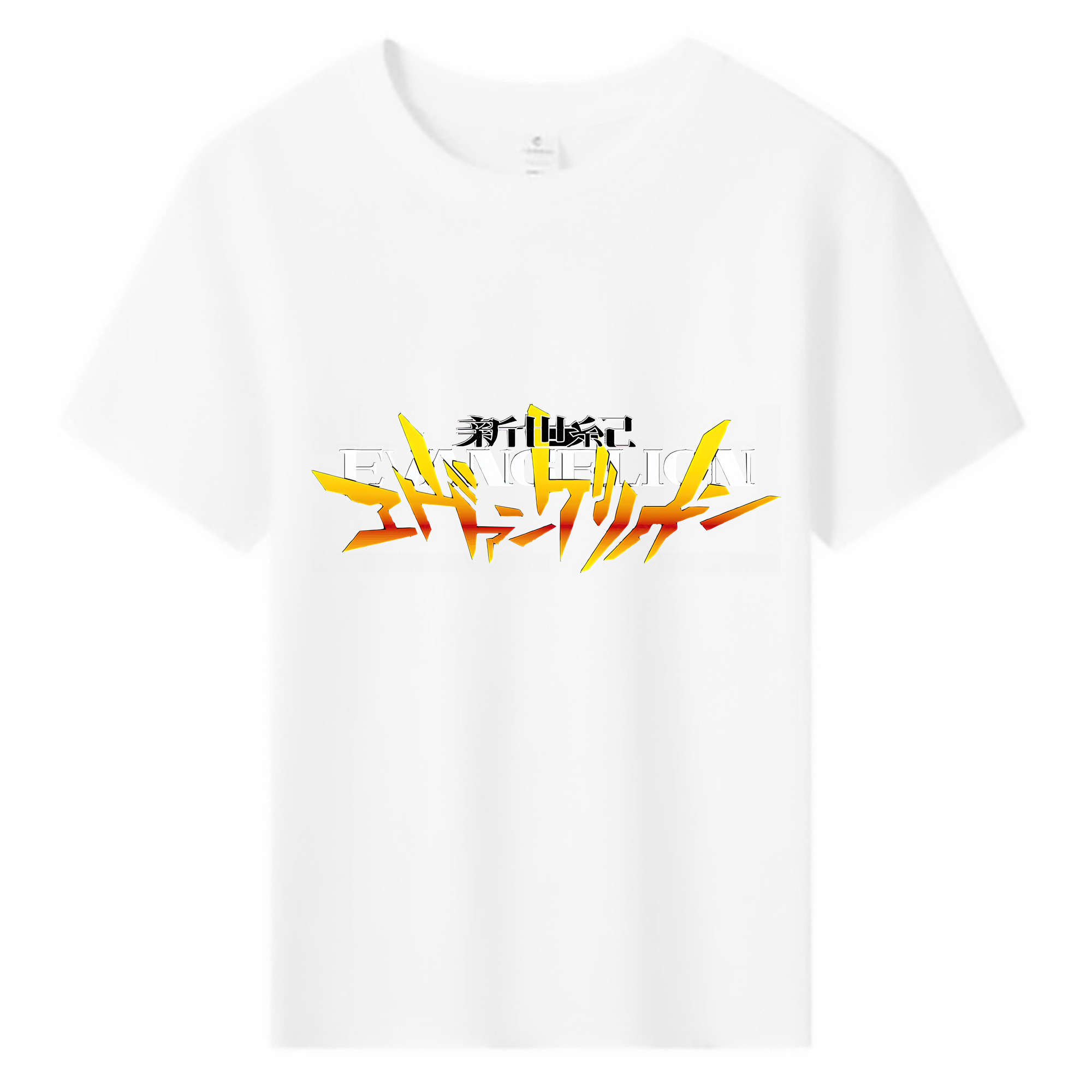 （画像用） EVA 新世紀エヴァンゲリオン 綿100％キッズTシャツ（フロントプリント）