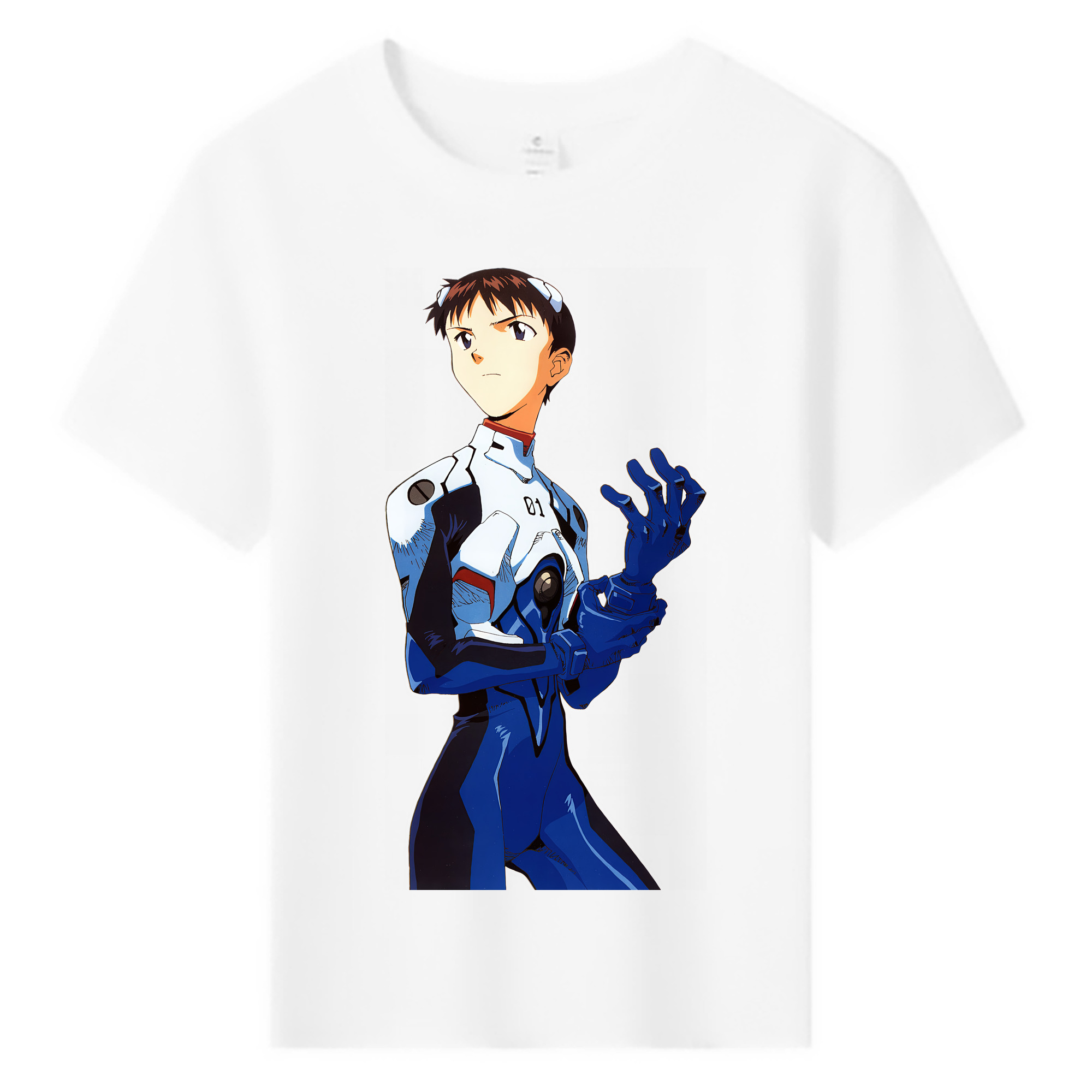 （画像用） EVA 新世紀エヴァンゲリオン 綿100％キッズTシャツ（フロントプリント）