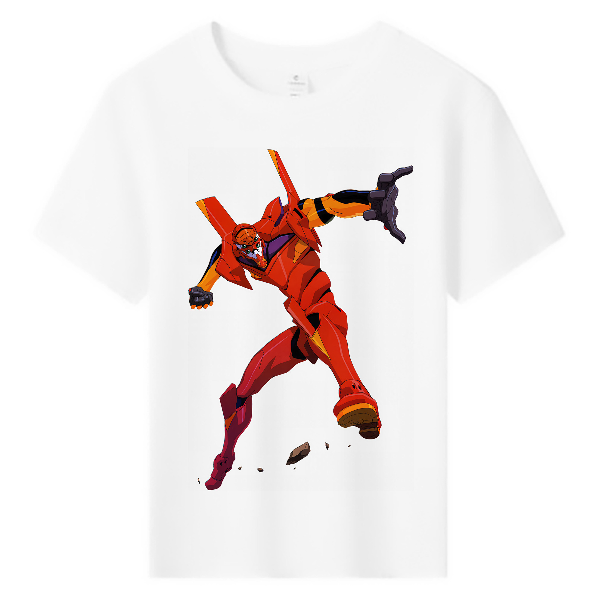 （画像用） EVA 新世紀エヴァンゲリオン 綿100％キッズTシャツ（フロントプリント）