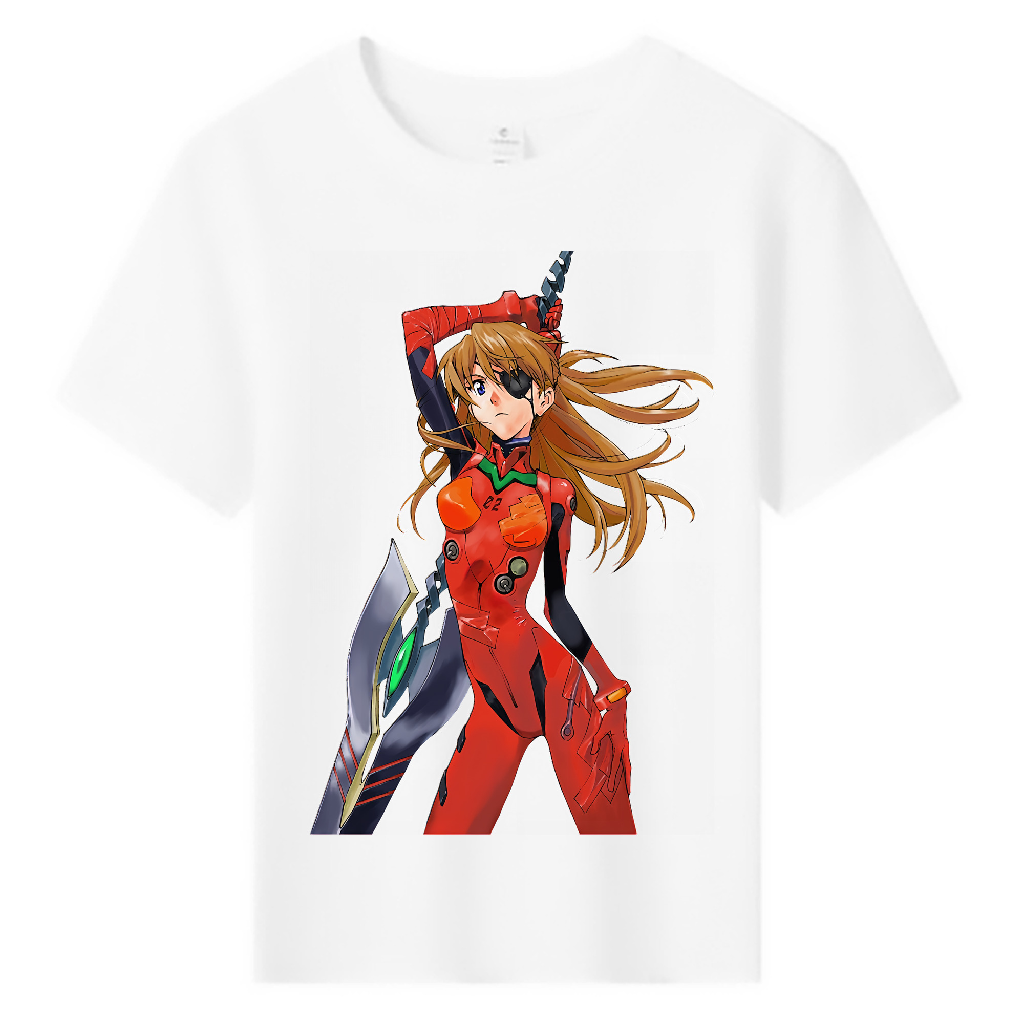 （画像用） EVA 新世紀エヴァンゲリオン 綿100％キッズTシャツ（フロントプリント）