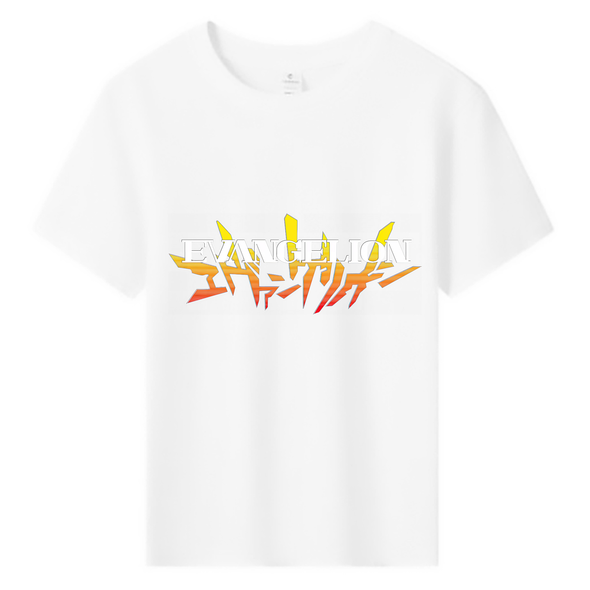 （画像用） EVA 新世紀エヴァンゲリオン 綿100％キッズTシャツ（フロントプリント）
