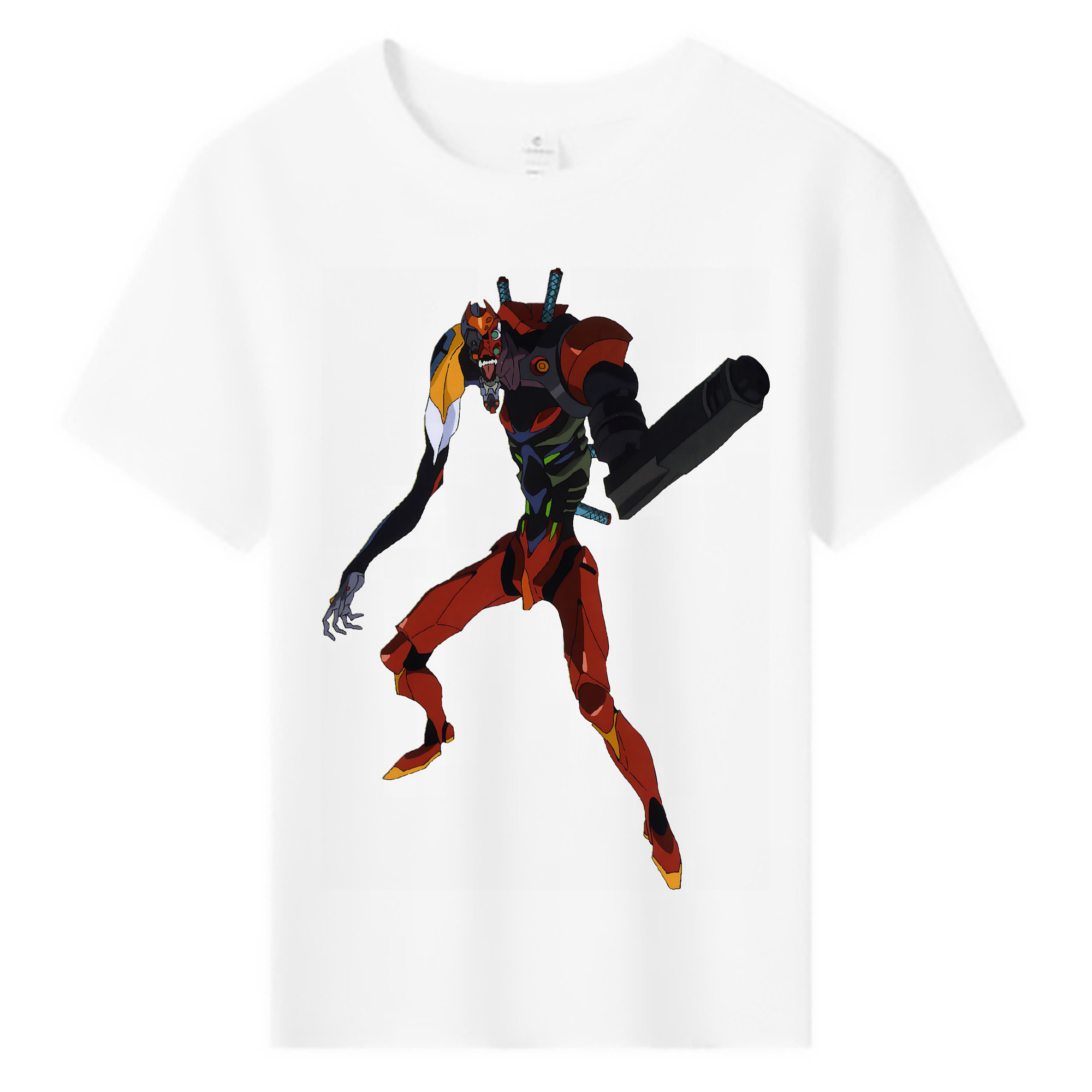 （画像用） EVA 新世紀エヴァンゲリオン 綿100％キッズTシャツ（フロントプリント）