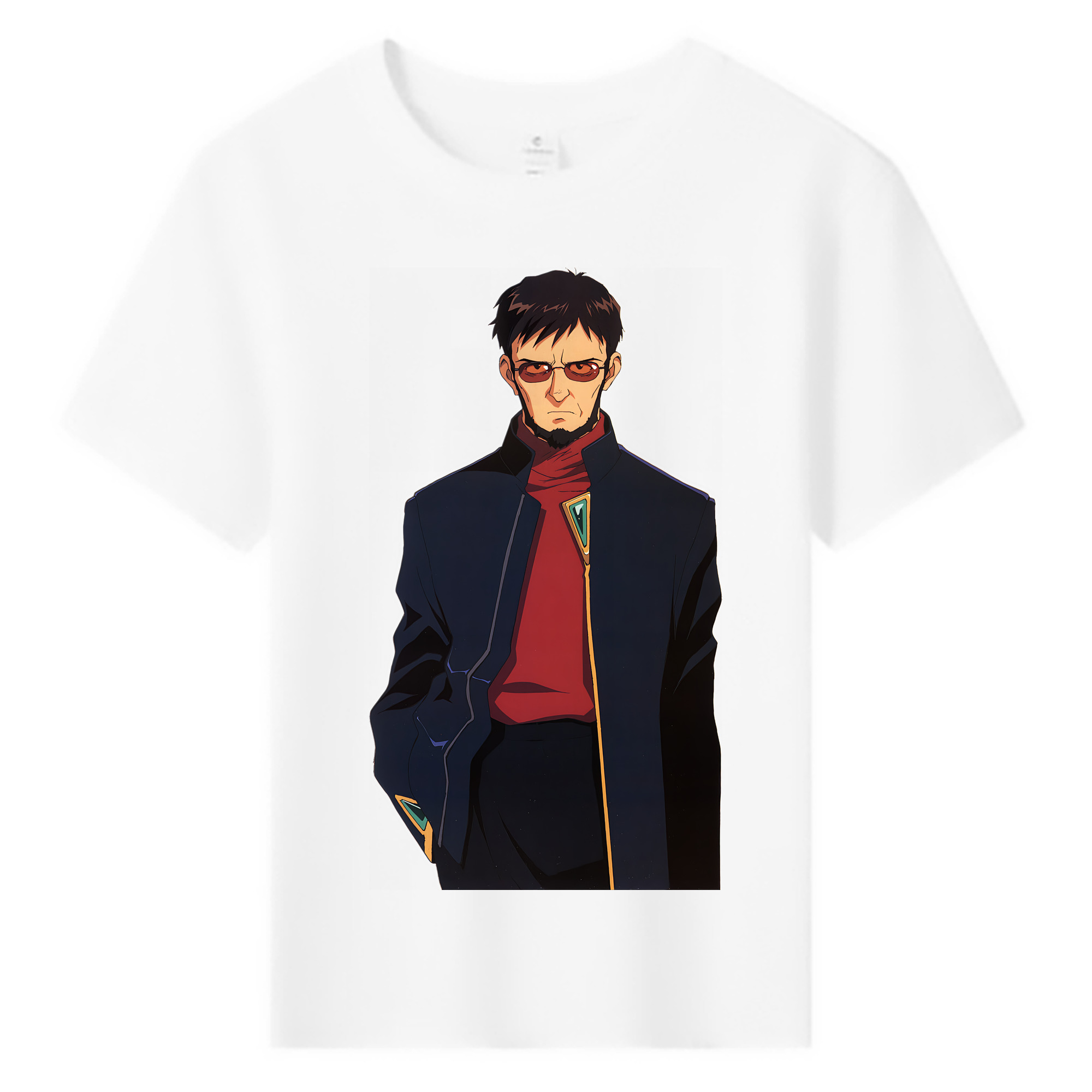 （画像用） EVA 新世紀エヴァンゲリオン 綿100％キッズTシャツ（フロントプリント）