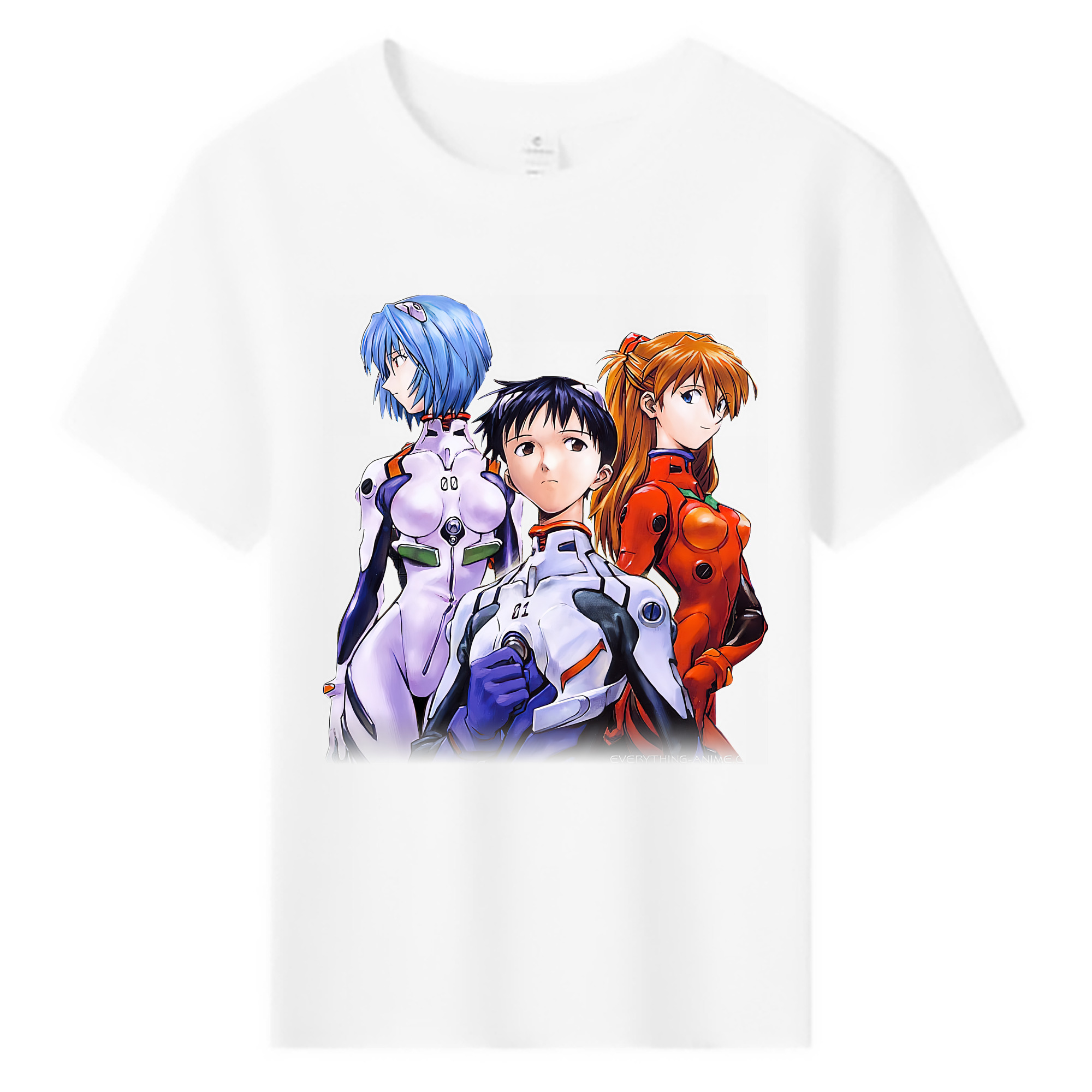 （画像用） EVA 新世紀エヴァンゲリオン 綿100％キッズTシャツ（フロントプリント）