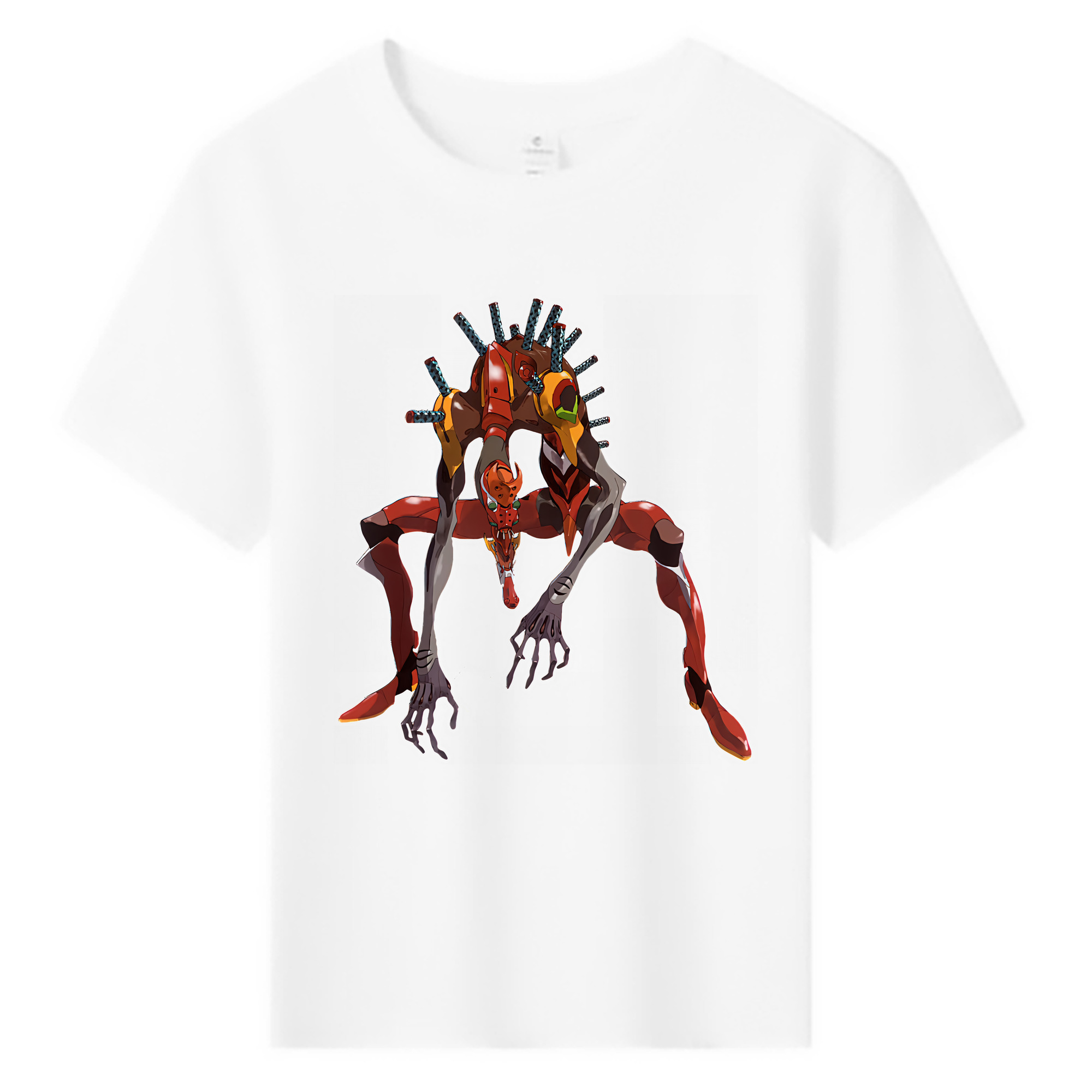（画像用） EVA 新世紀エヴァンゲリオン 綿100％キッズTシャツ（フロントプリント）