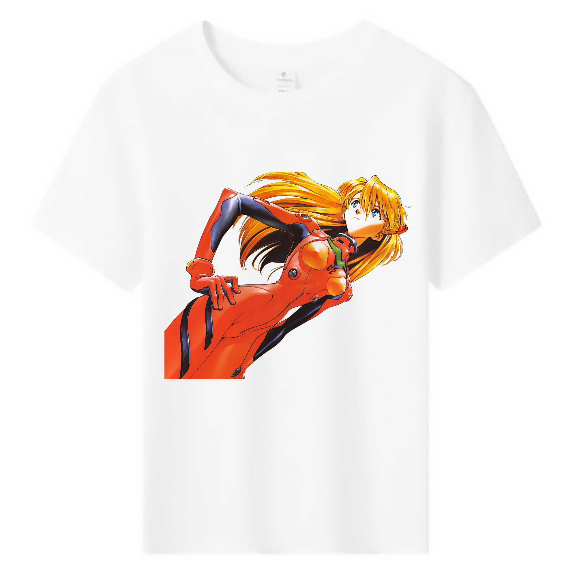 （画像用） EVA 新世紀エヴァンゲリオン 綿100％キッズTシャツ（フロントプリント）