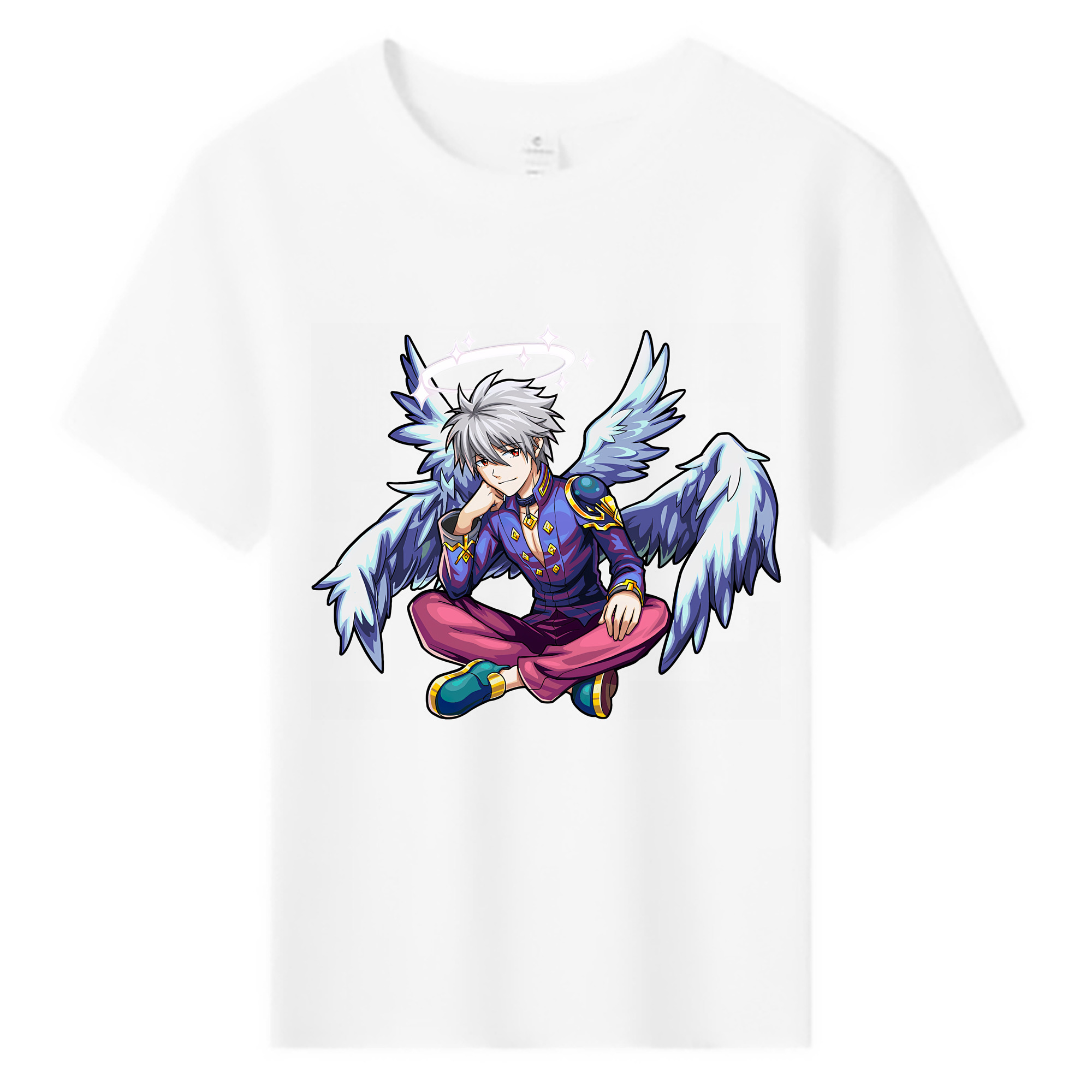 （画像用） EVA 新世紀エヴァンゲリオン 綿100％キッズTシャツ（フロントプリント）