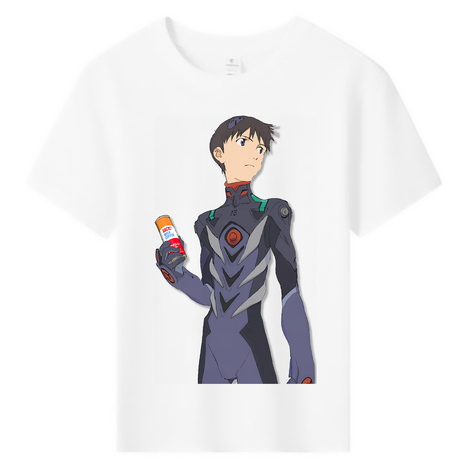 （画像用） EVA 新世紀エヴァンゲリオン 綿100％キッズTシャツ（フロントプリント）