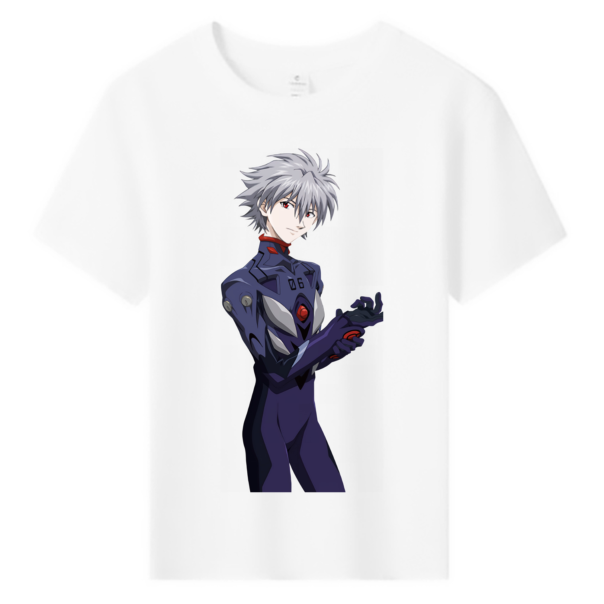（画像用） EVA 新世紀エヴァンゲリオン 綿100％キッズTシャツ（フロントプリント）