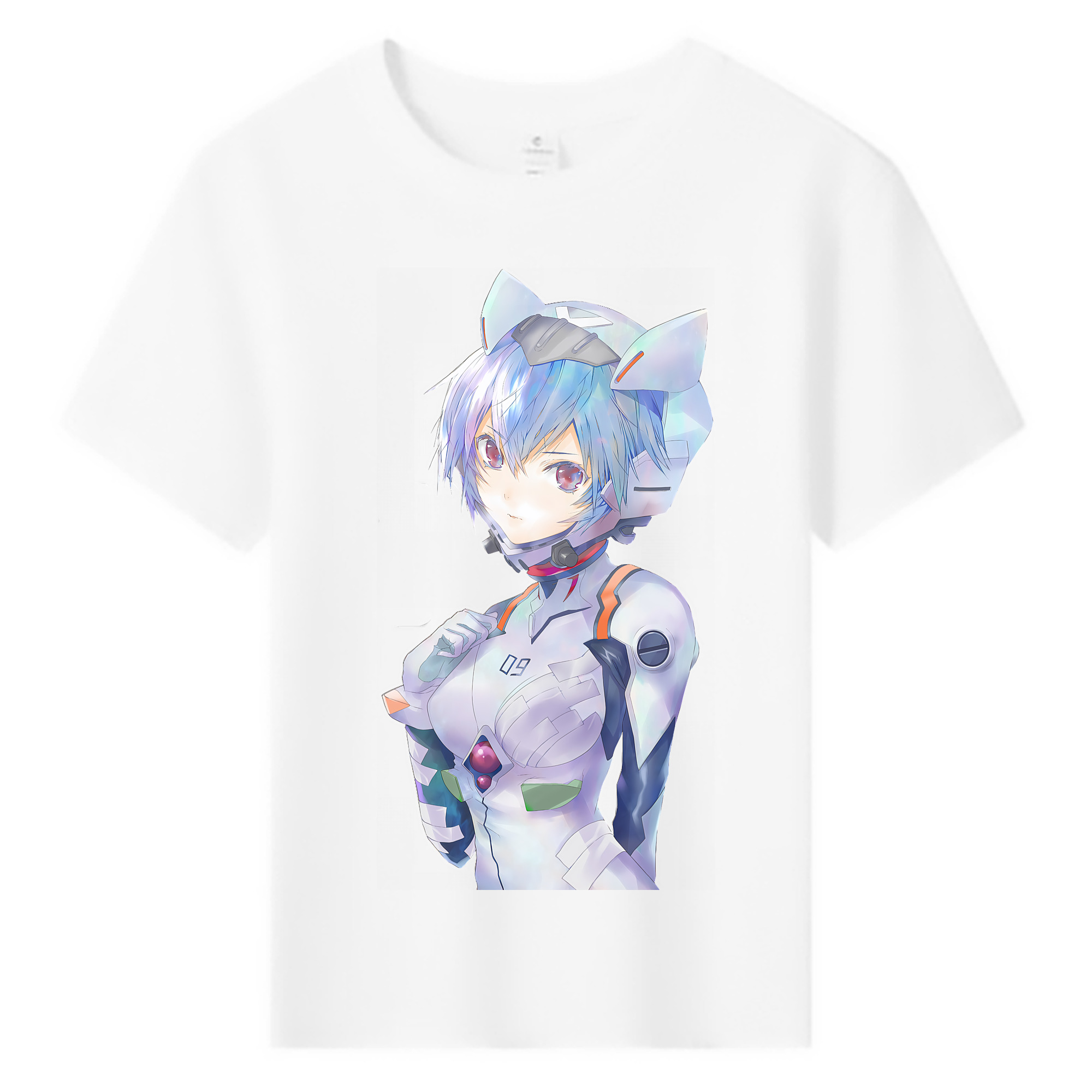 （画像用） EVA 新世紀エヴァンゲリオン 綿100％キッズTシャツ（フロントプリント）