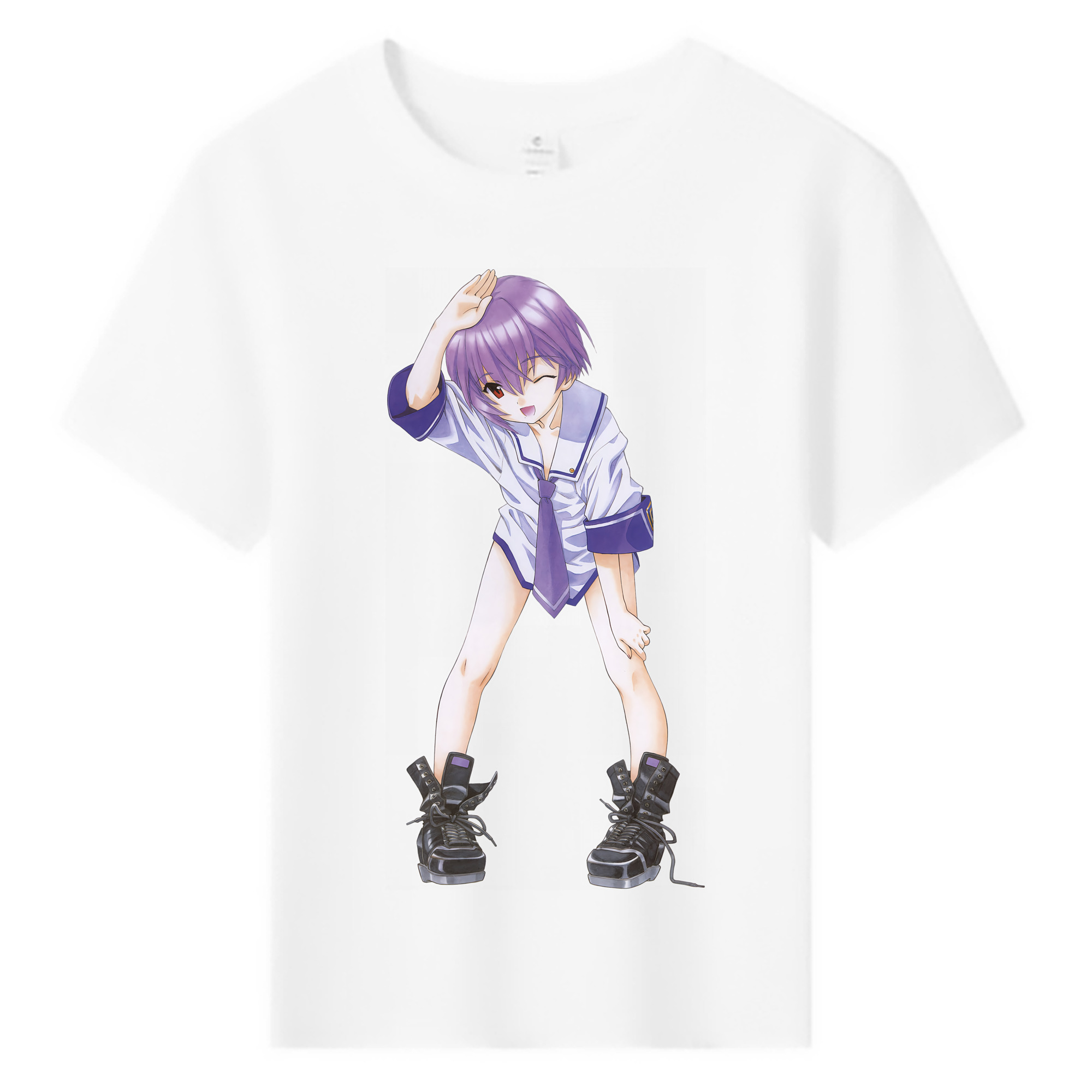 （画像用） EVA 新世紀エヴァンゲリオン 綿100％キッズTシャツ（フロントプリント）
