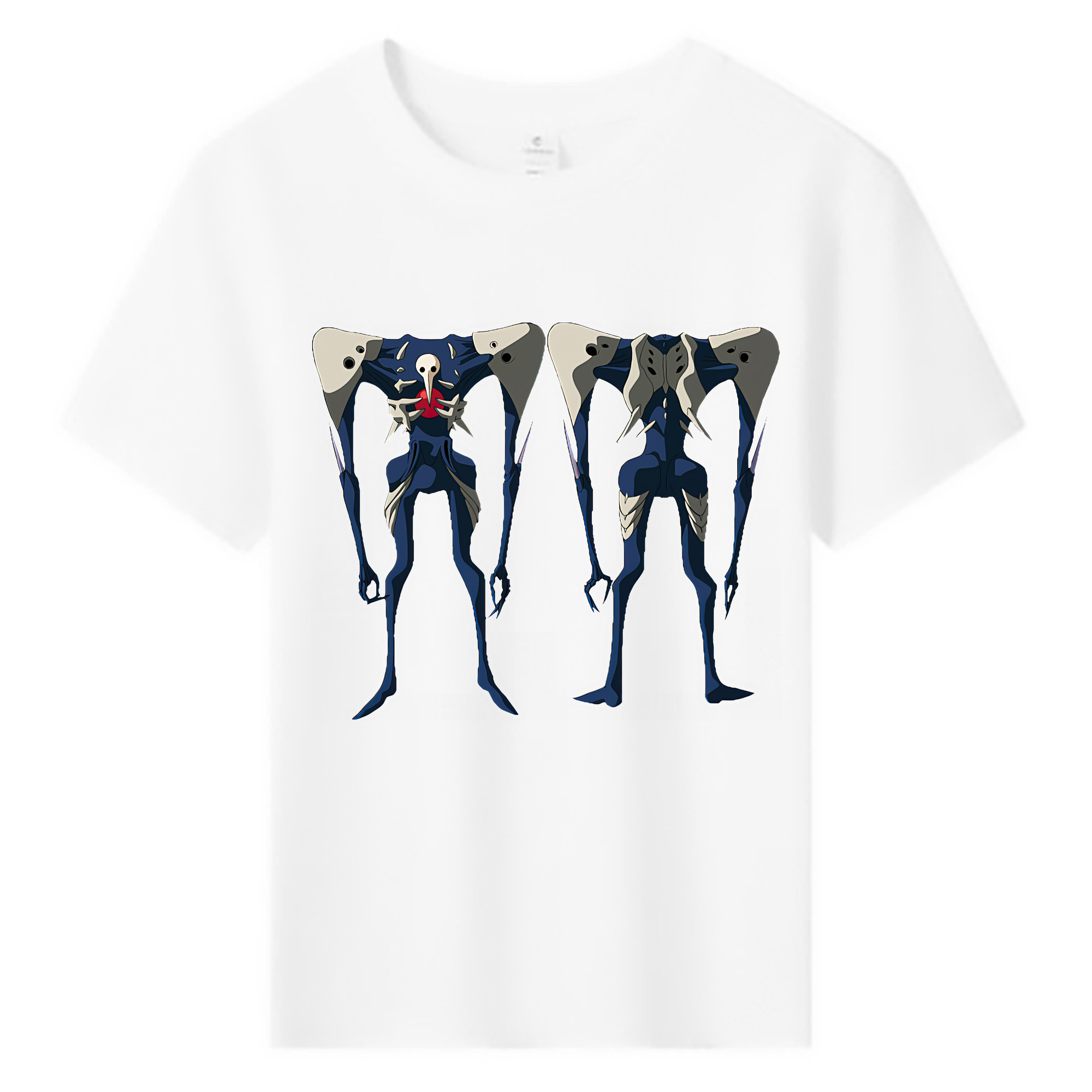 （画像用） EVA 新世紀エヴァンゲリオン 綿100％キッズTシャツ（フロントプリント）