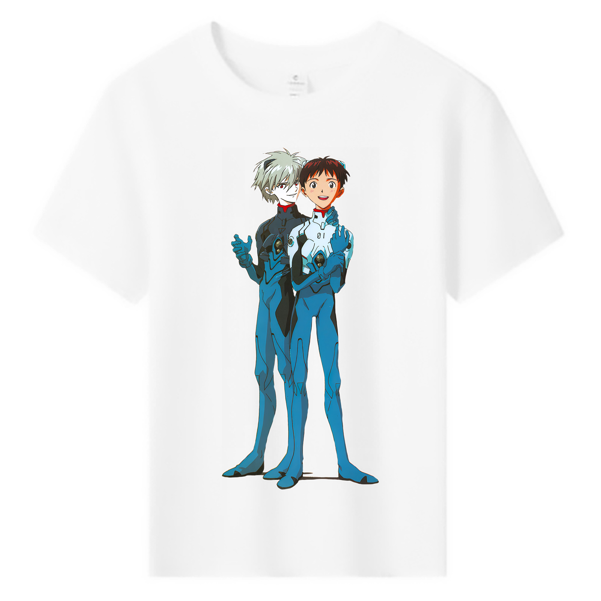 （画像用） EVA 新世紀エヴァンゲリオン 綿100％キッズTシャツ（フロントプリント）