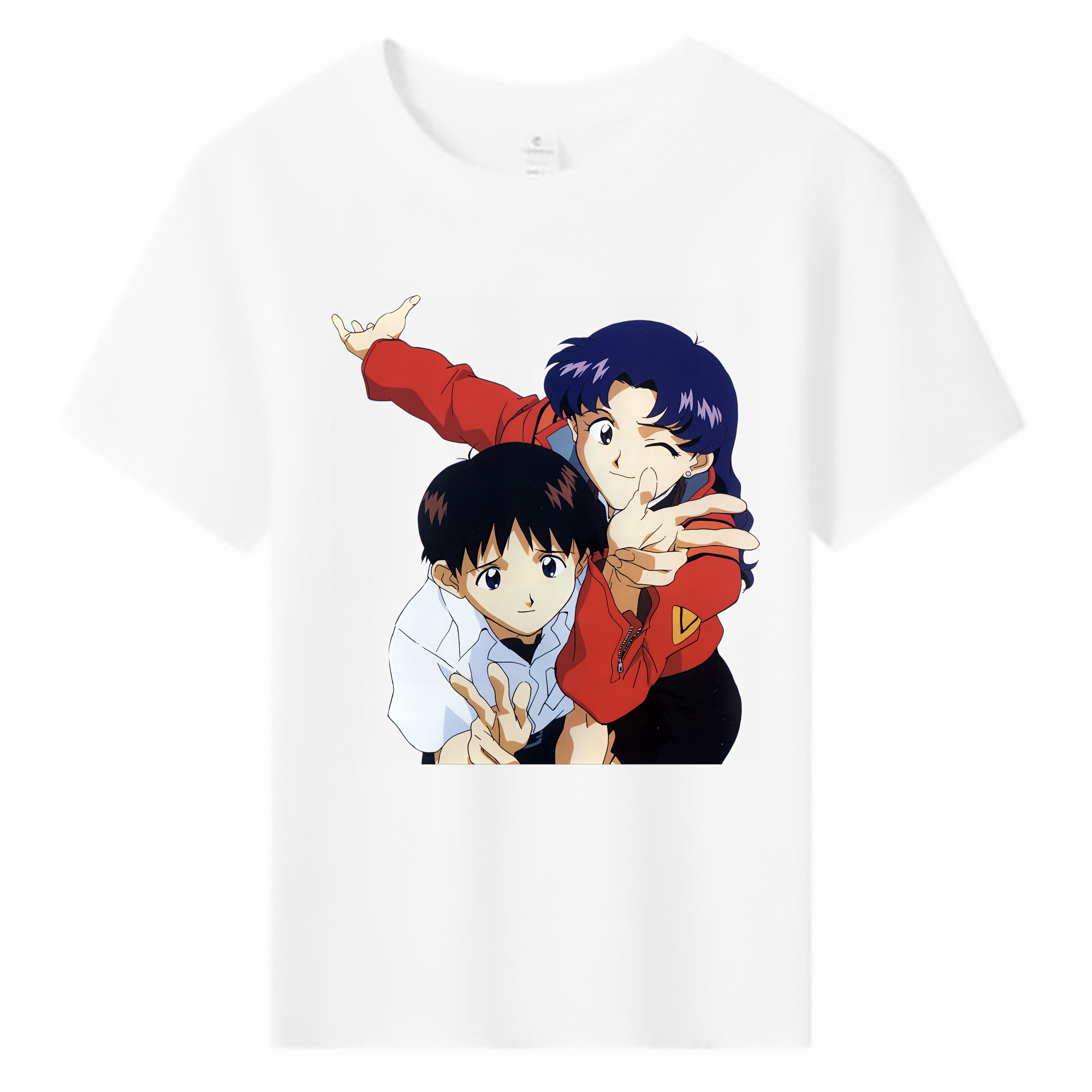 （画像用） EVA 新世紀エヴァンゲリオン 綿100％キッズTシャツ（フロントプリント）