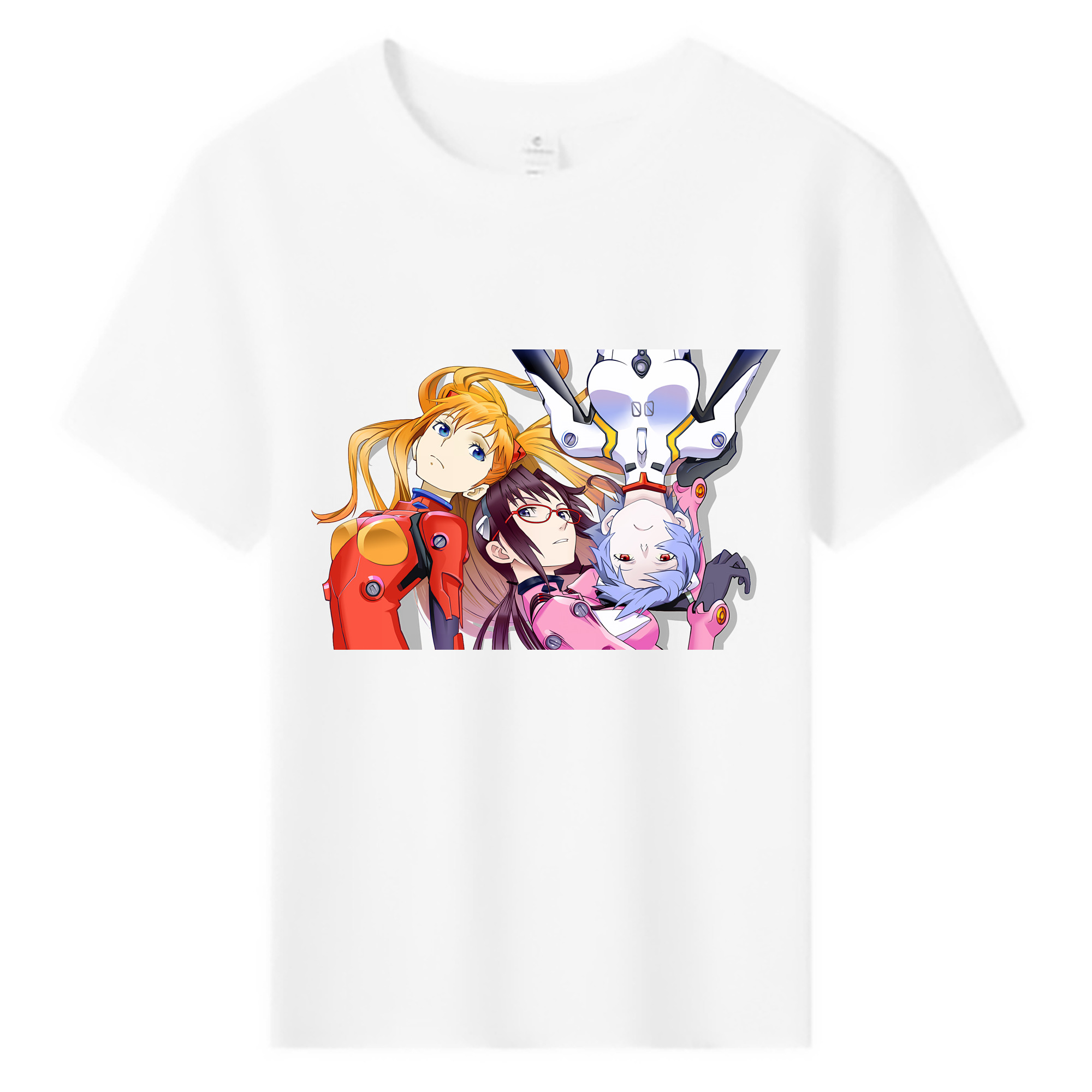 （画像用） EVA 新世紀エヴァンゲリオン 綿100％キッズTシャツ（フロントプリント）