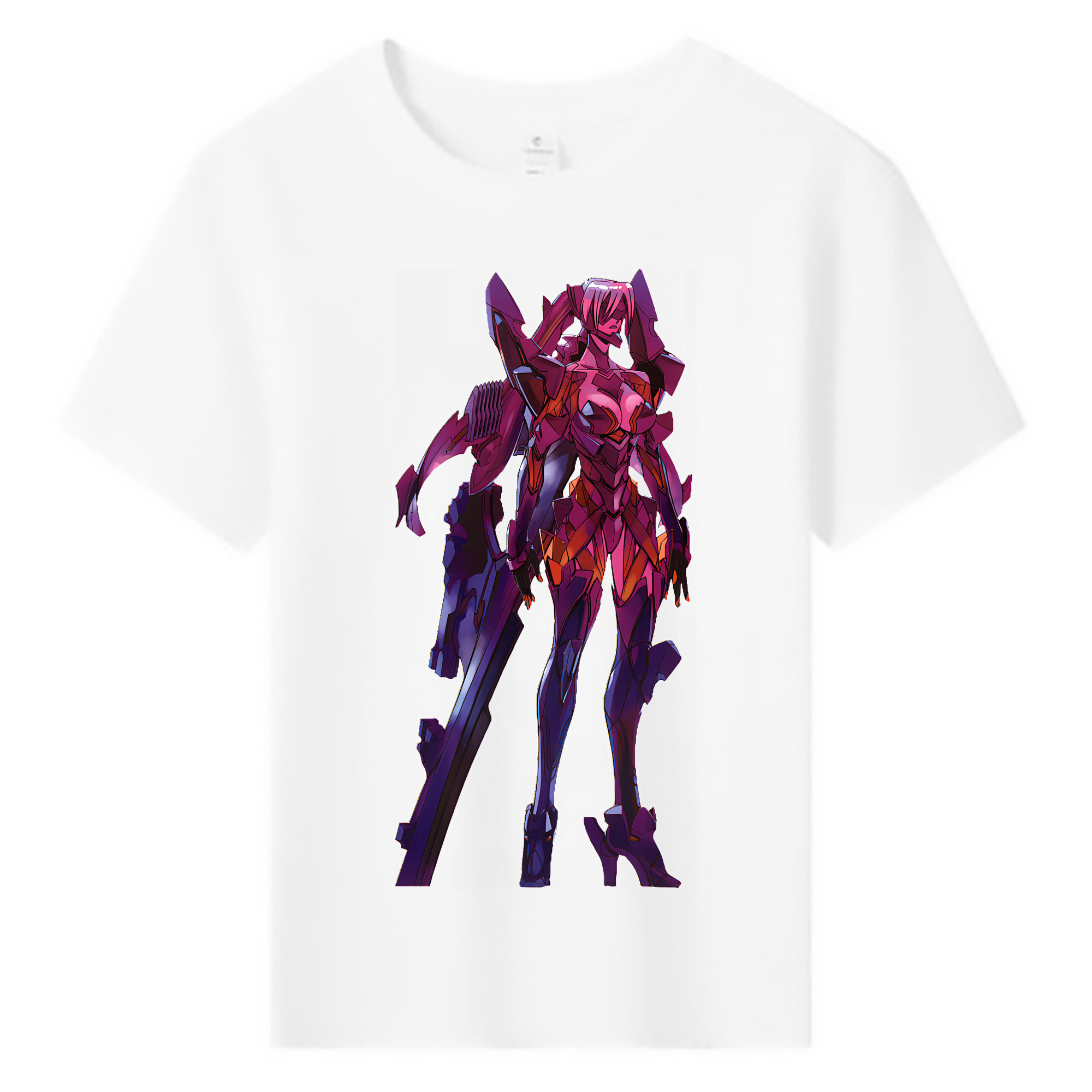 （画像用） EVA 新世紀エヴァンゲリオン 綿100％キッズTシャツ（フロントプリント）