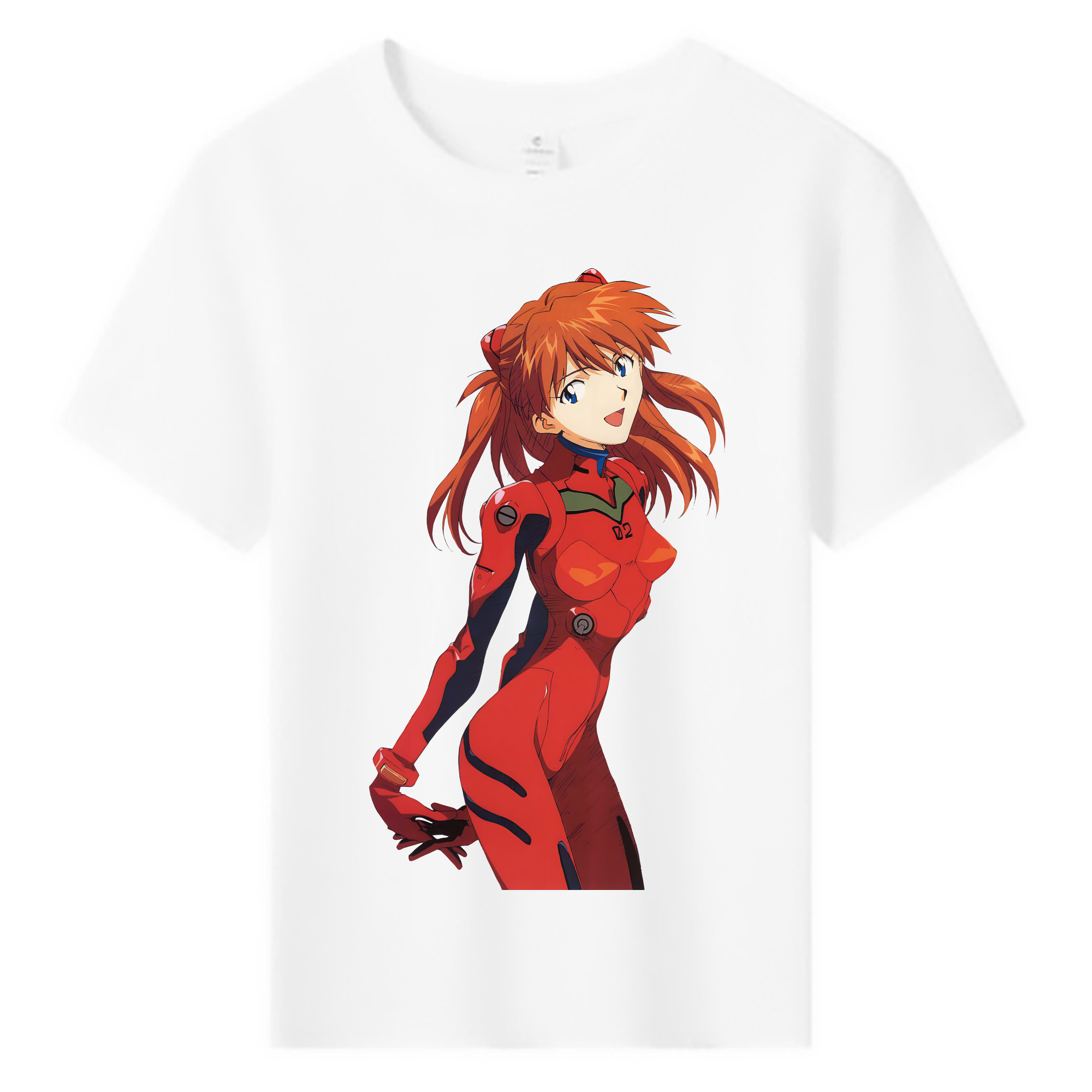 （画像用） EVA 新世紀エヴァンゲリオン 綿100％キッズTシャツ（フロントプリント）