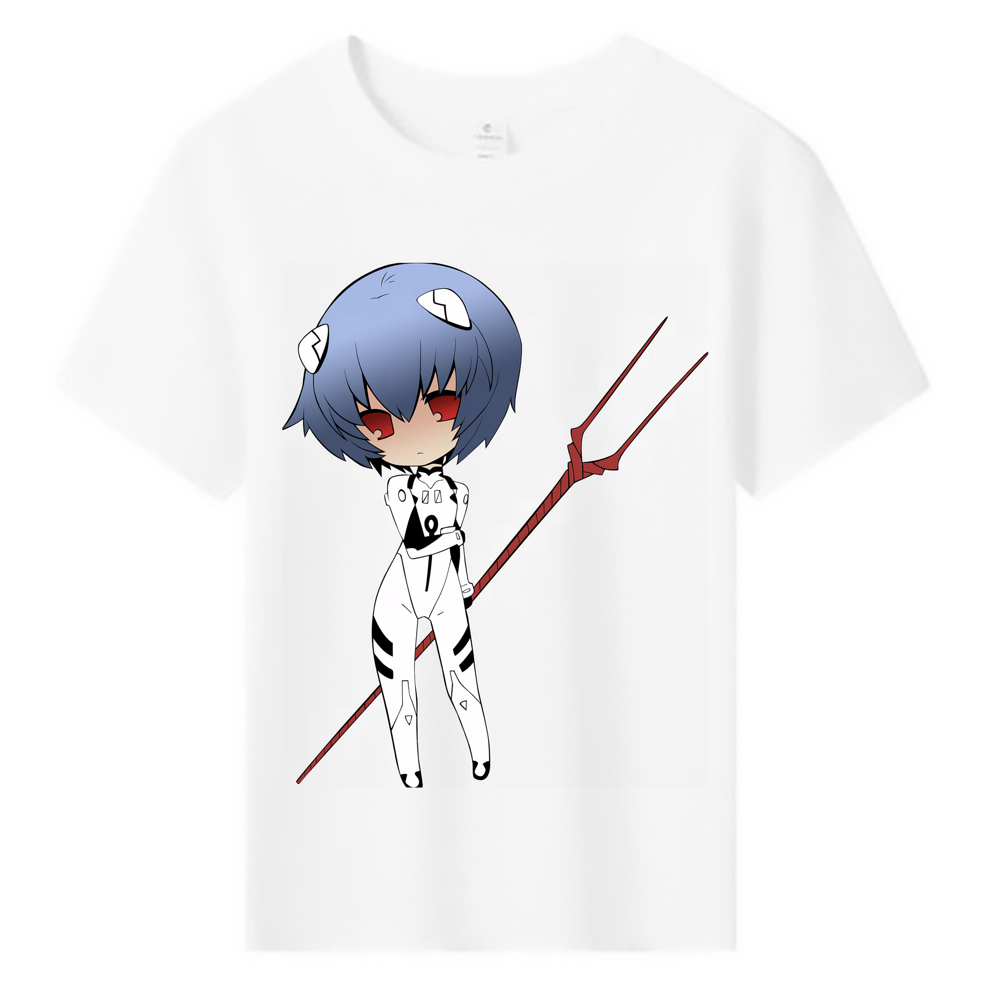 （画像用） EVA 新世紀エヴァンゲリオン 綿100％キッズTシャツ（フロントプリント）